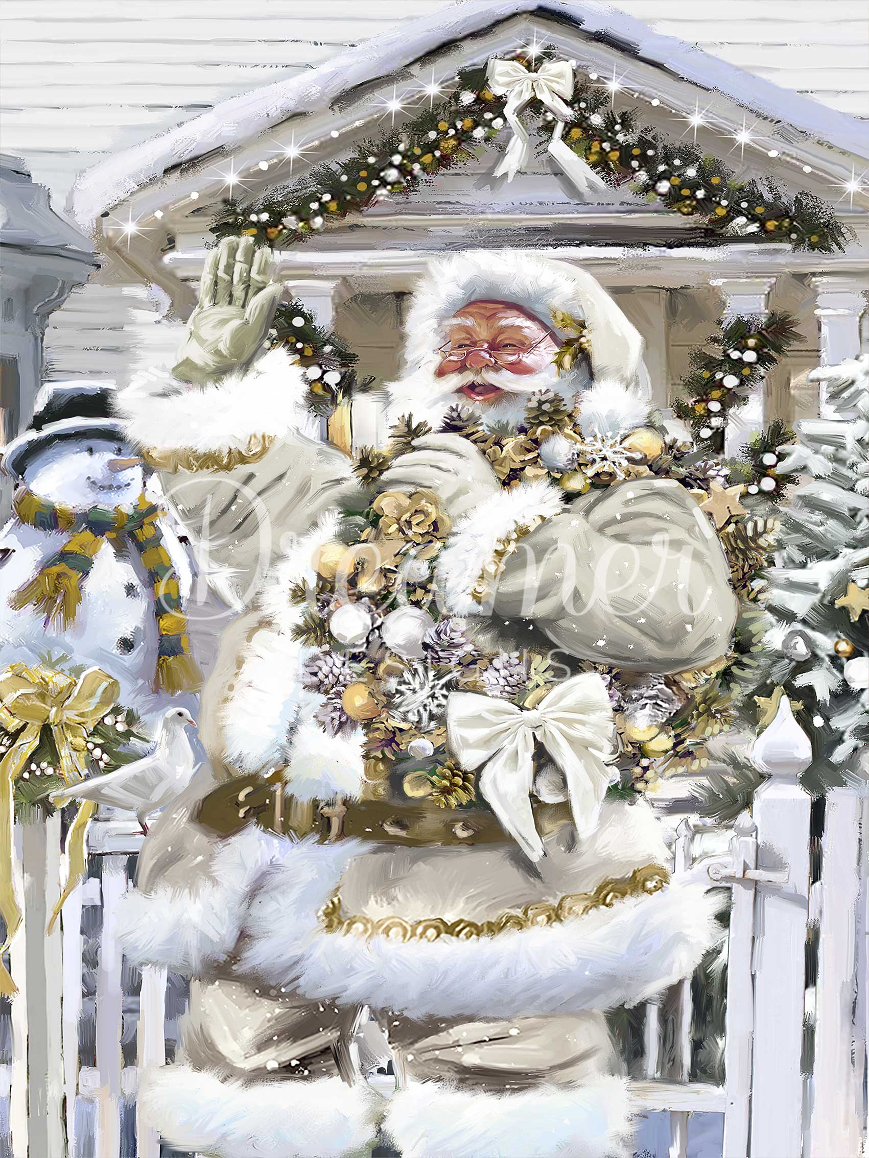 Golden Winter Wishes