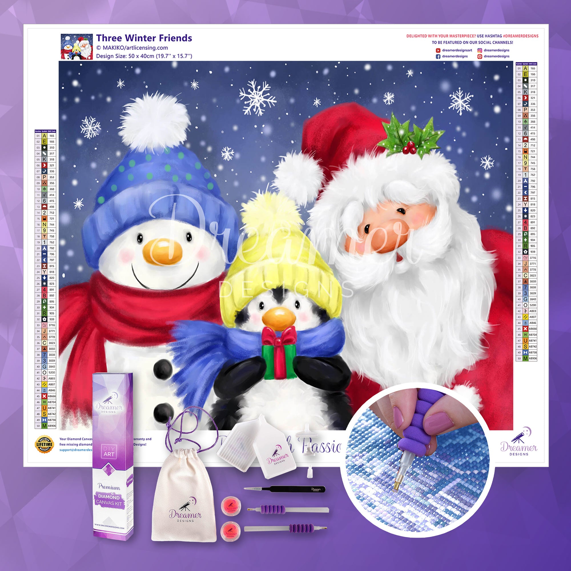 Three Winter Friends