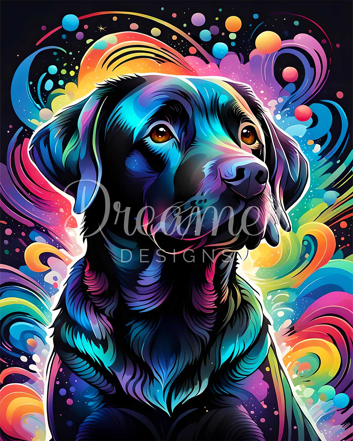 Glamour Girl Black Lab