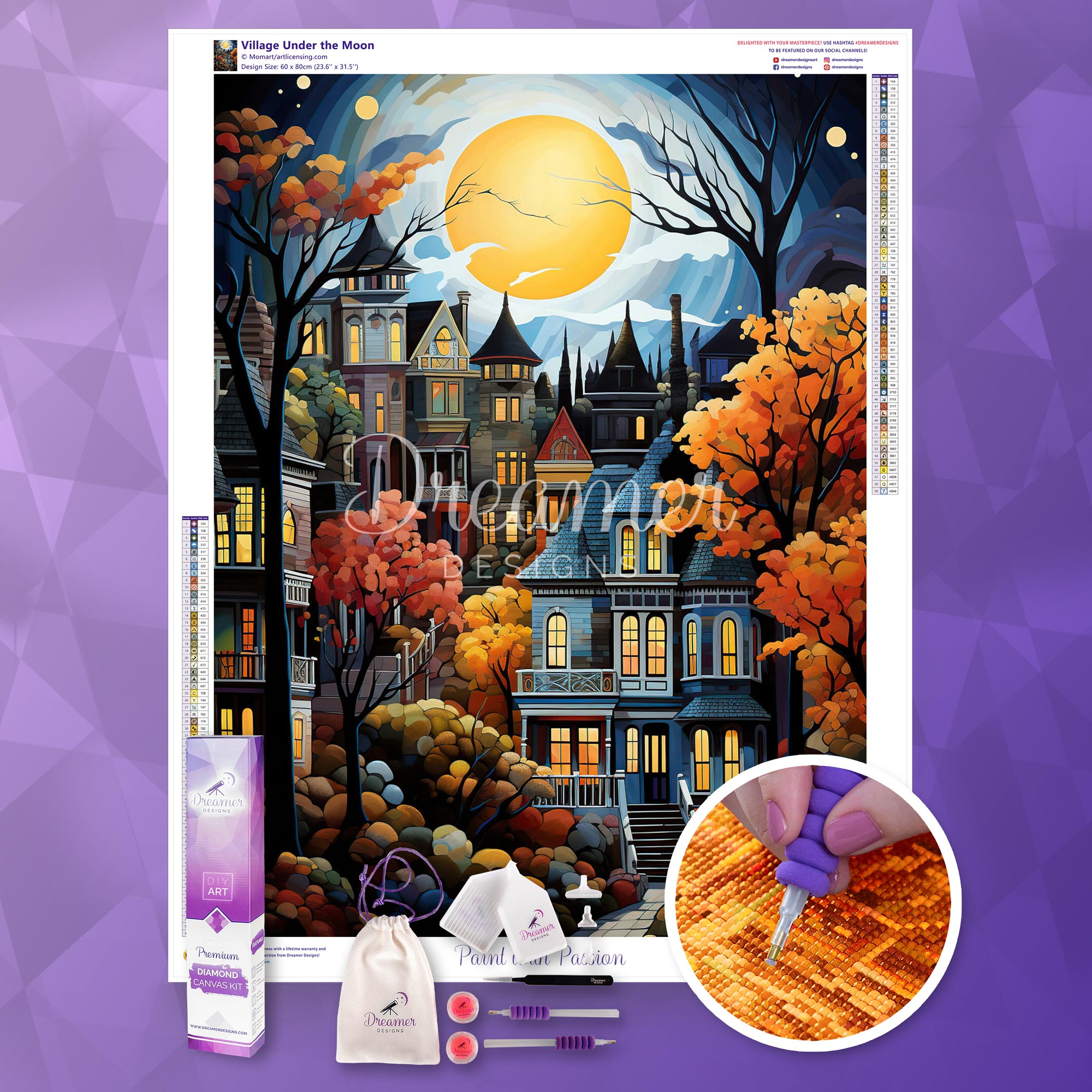 Village Under the Moon