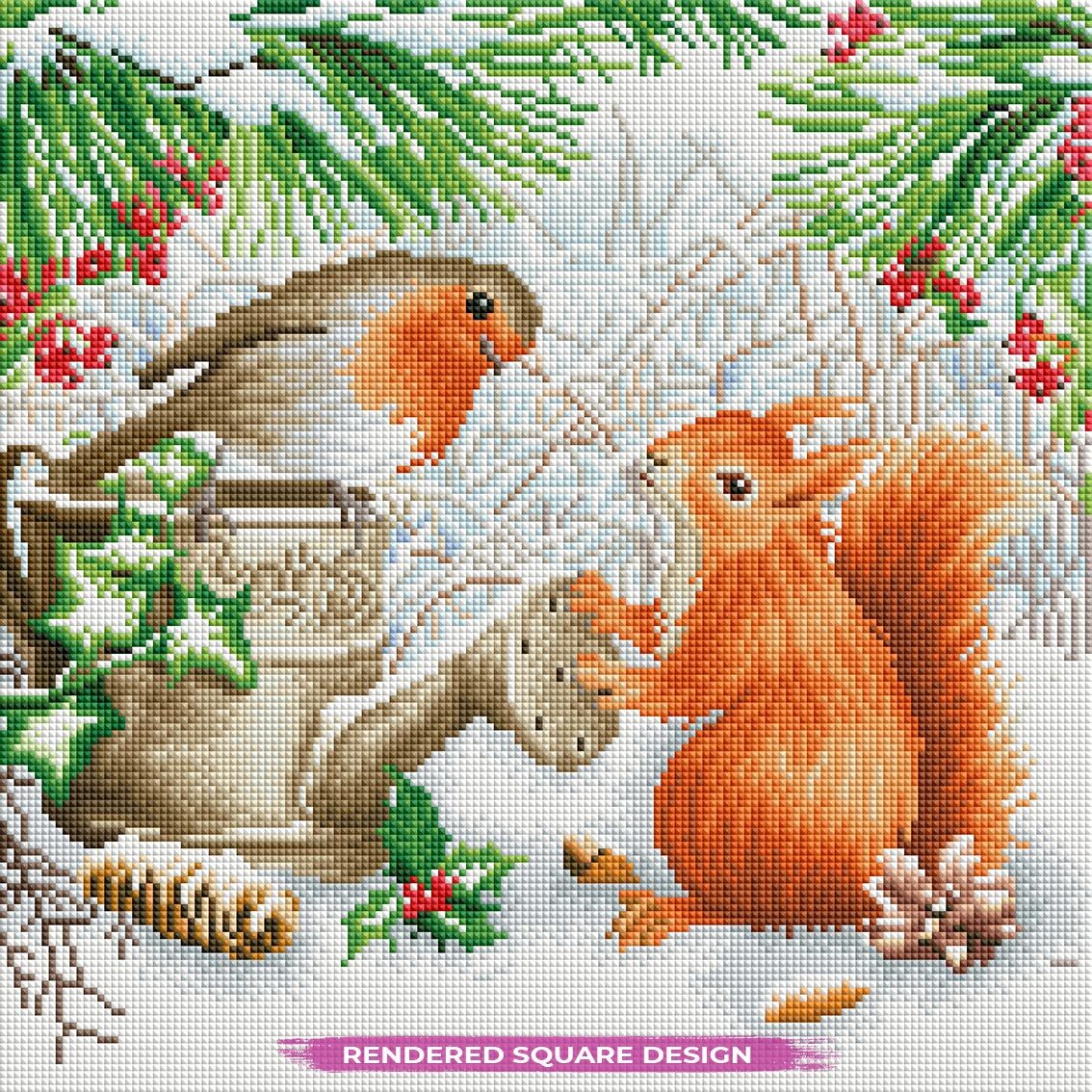 Winter Woodland Friends