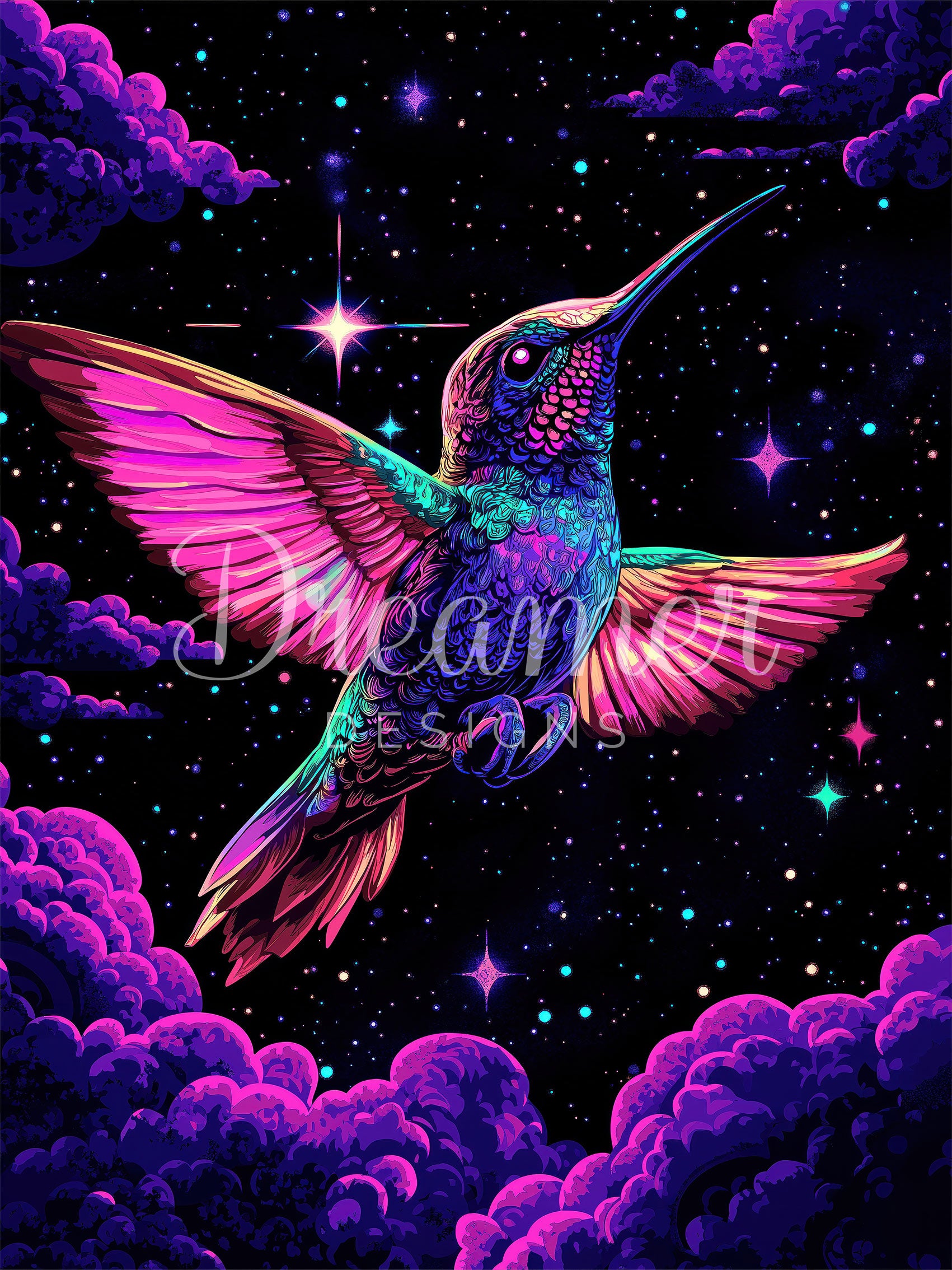 Cosmic Hummingbird