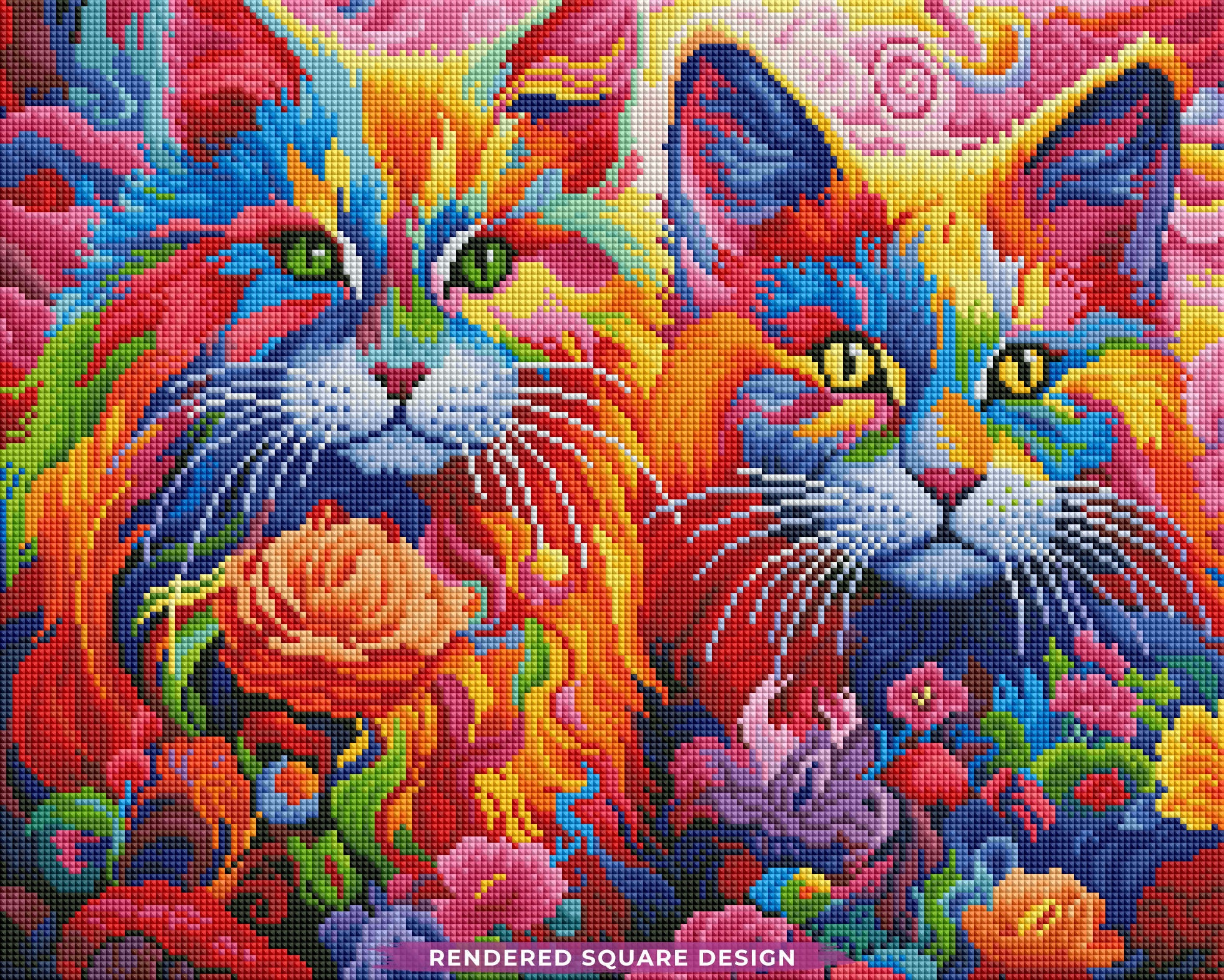 Colorful Cats