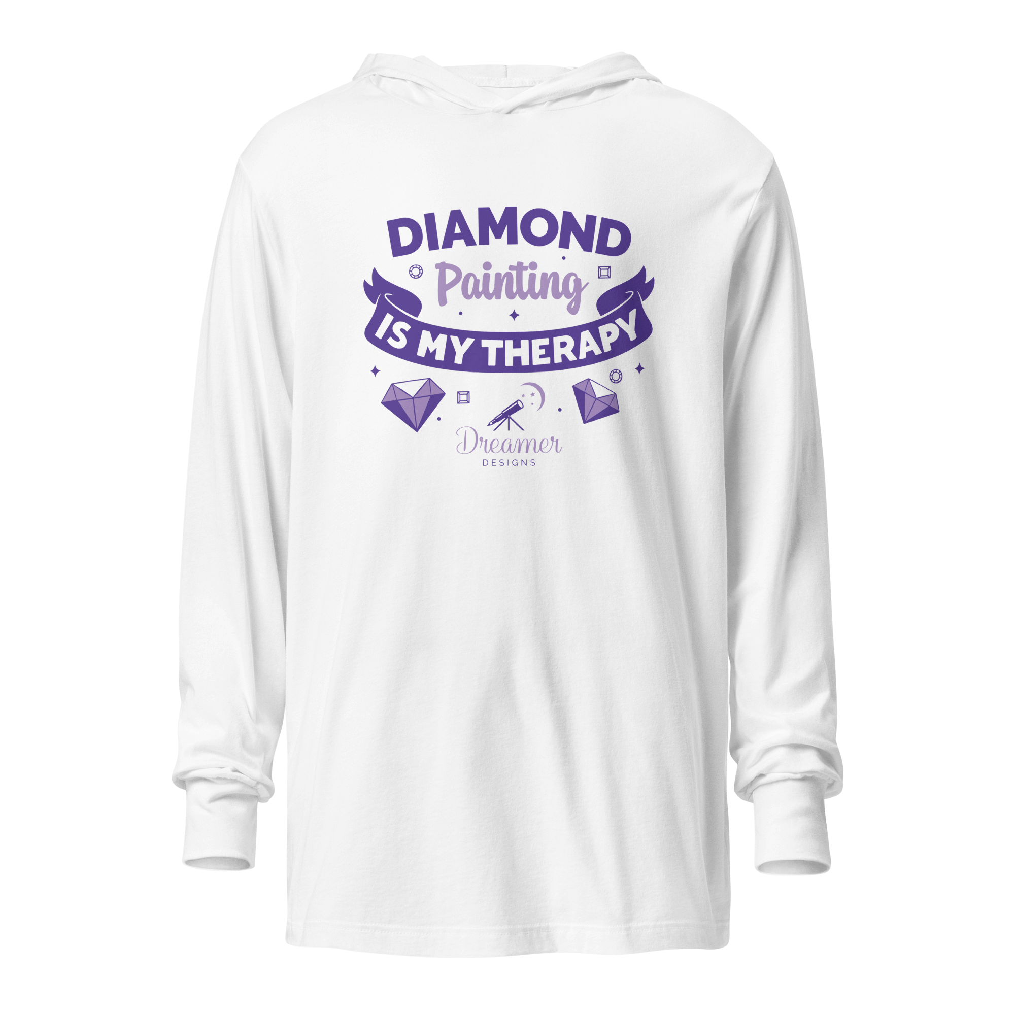 Unisex Hooded Long Sleeve Tee