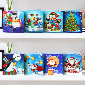 Diamond Christmas Cards (8 Pack) - Dreamer Designs