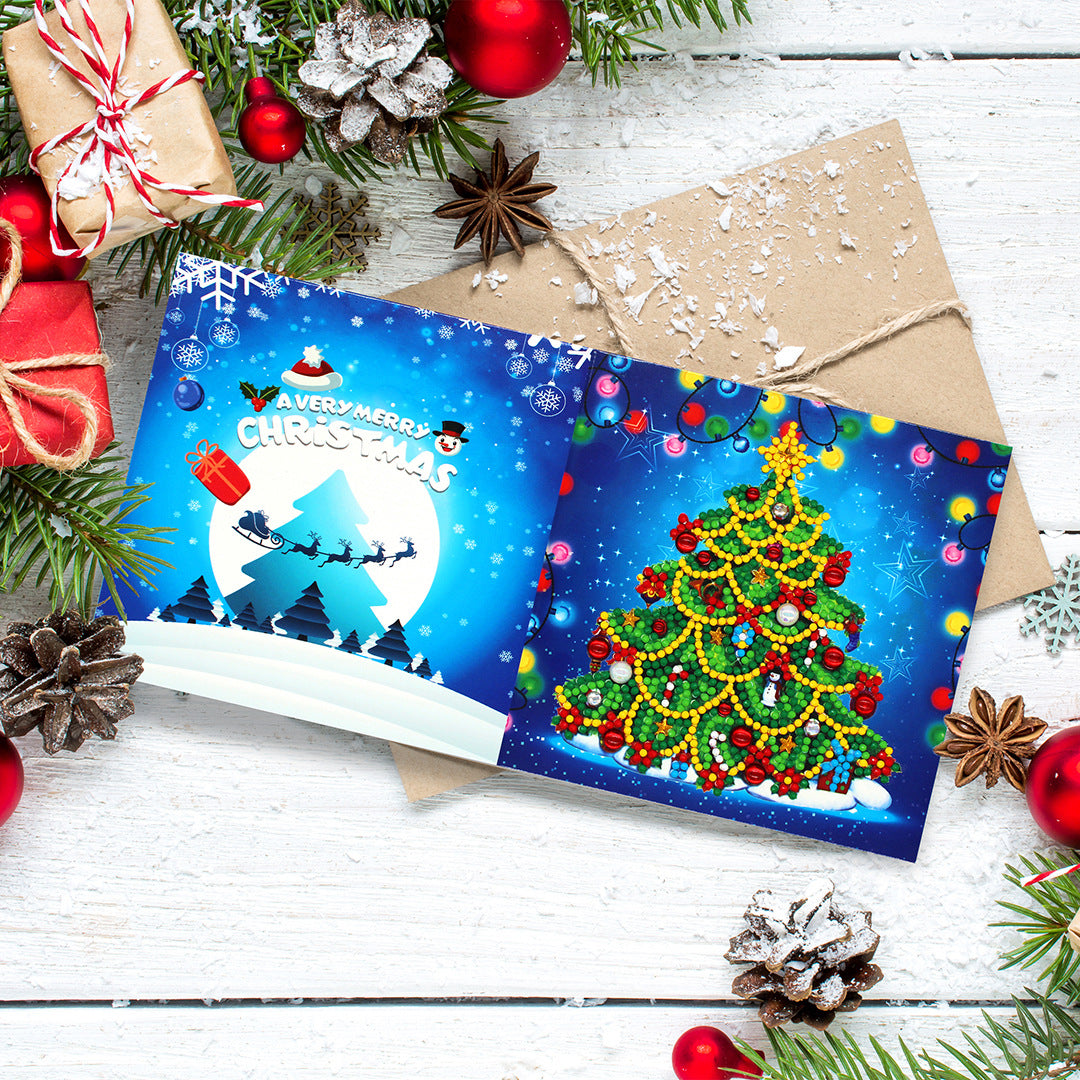 Diamond Christmas Cards (8 Pack)