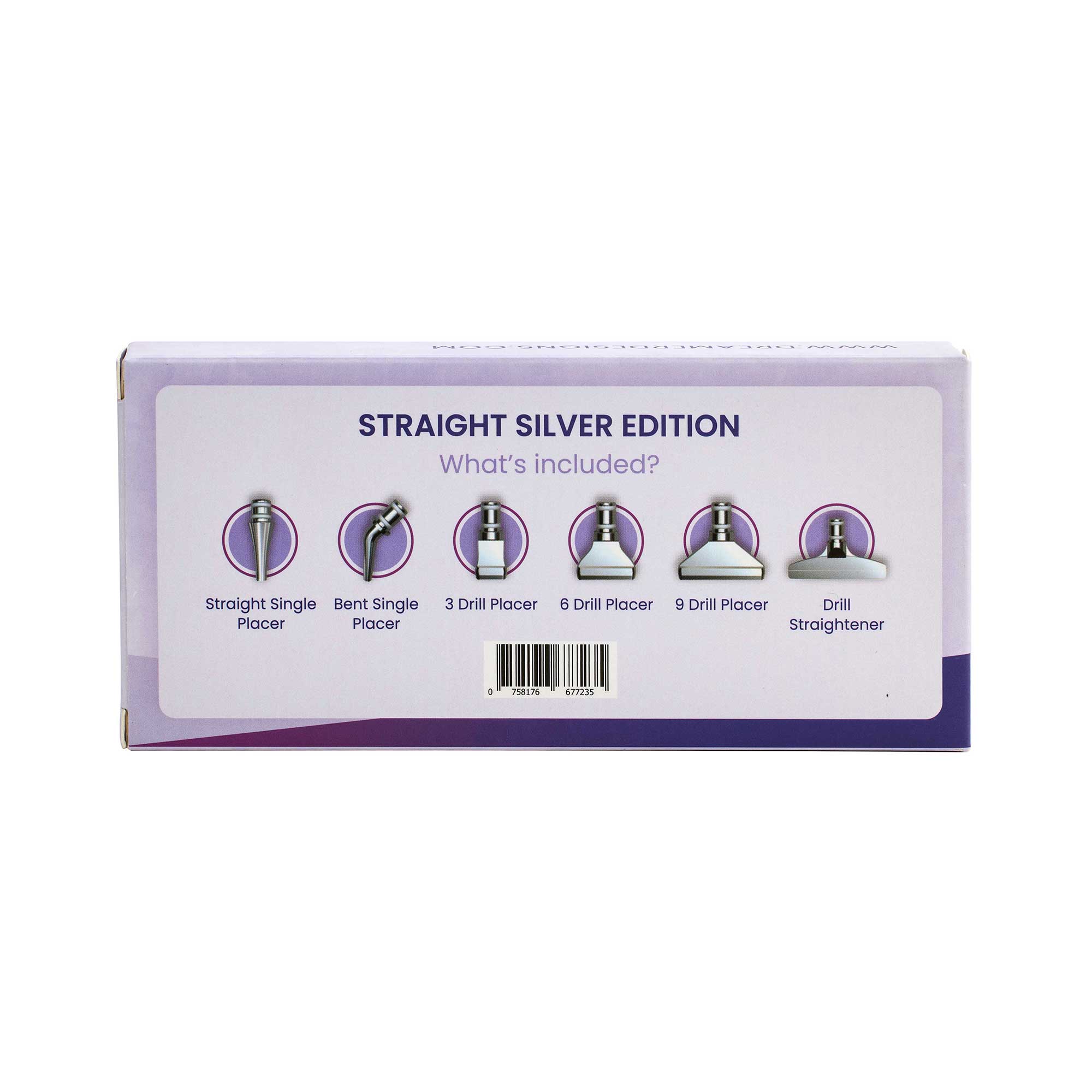 Stainless Tip Set - Straight Silver Edition