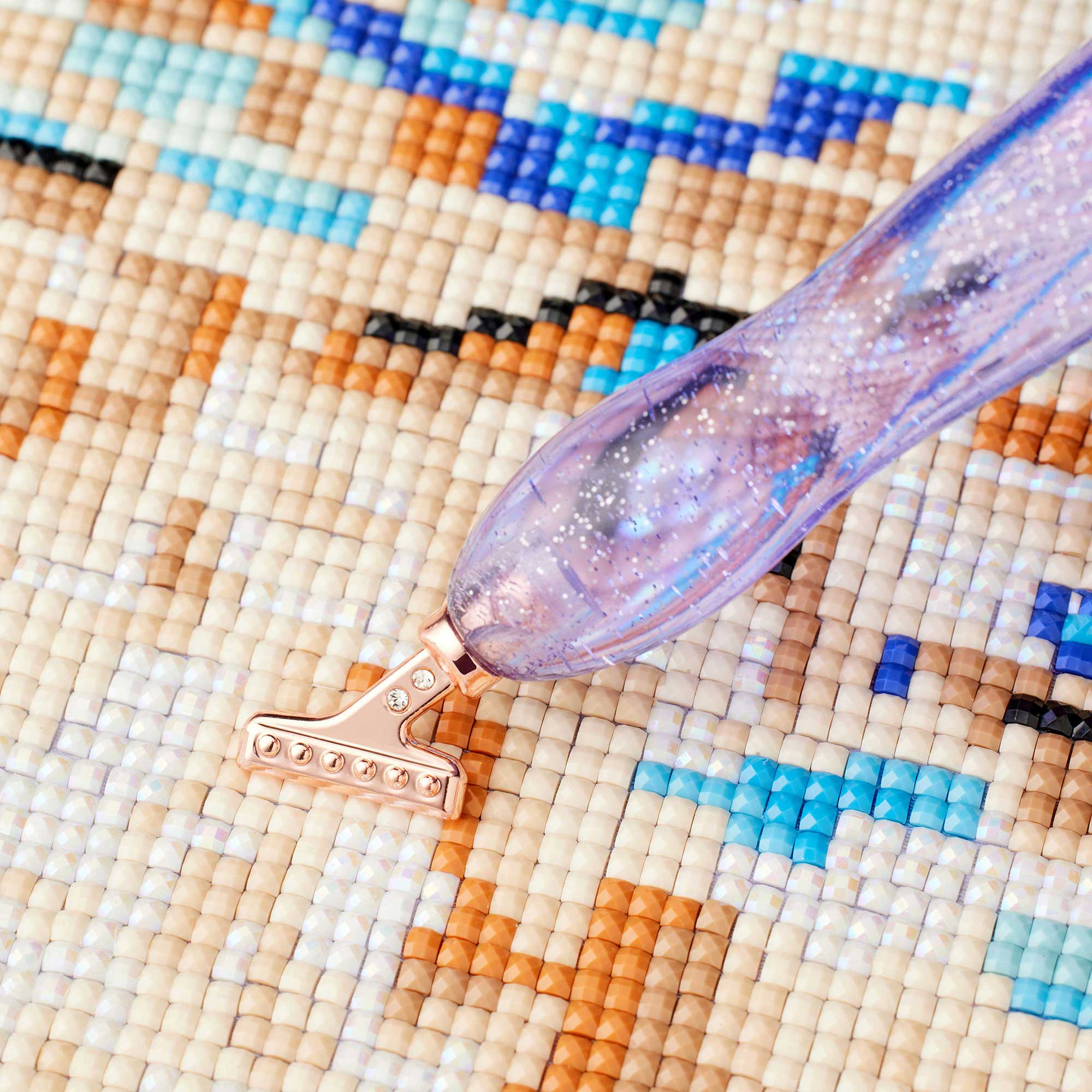 Stainless Tip Set - Bent Diamond Rose Gold Edition