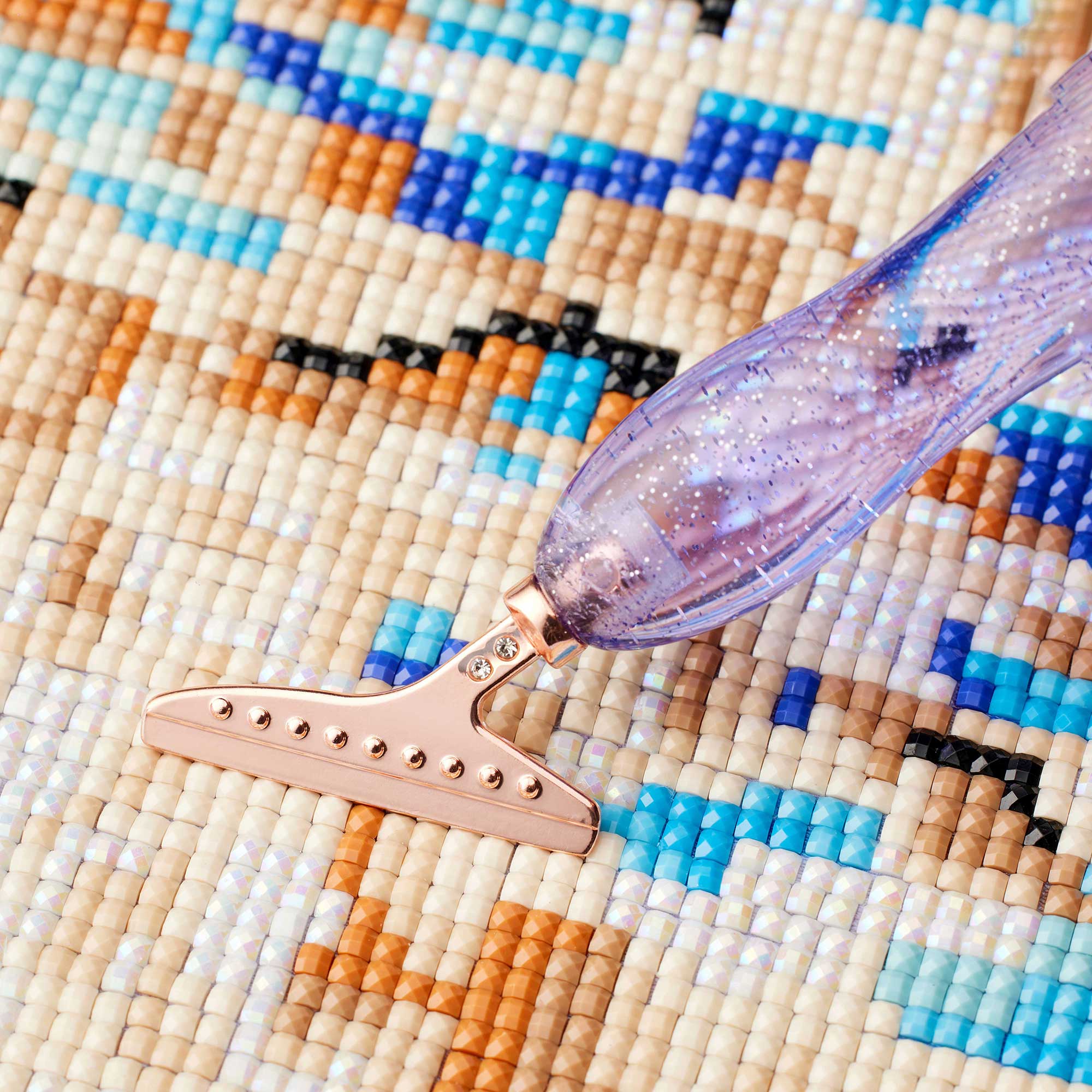 Stainless Tip Set - Bent Diamond Rose Gold Edition