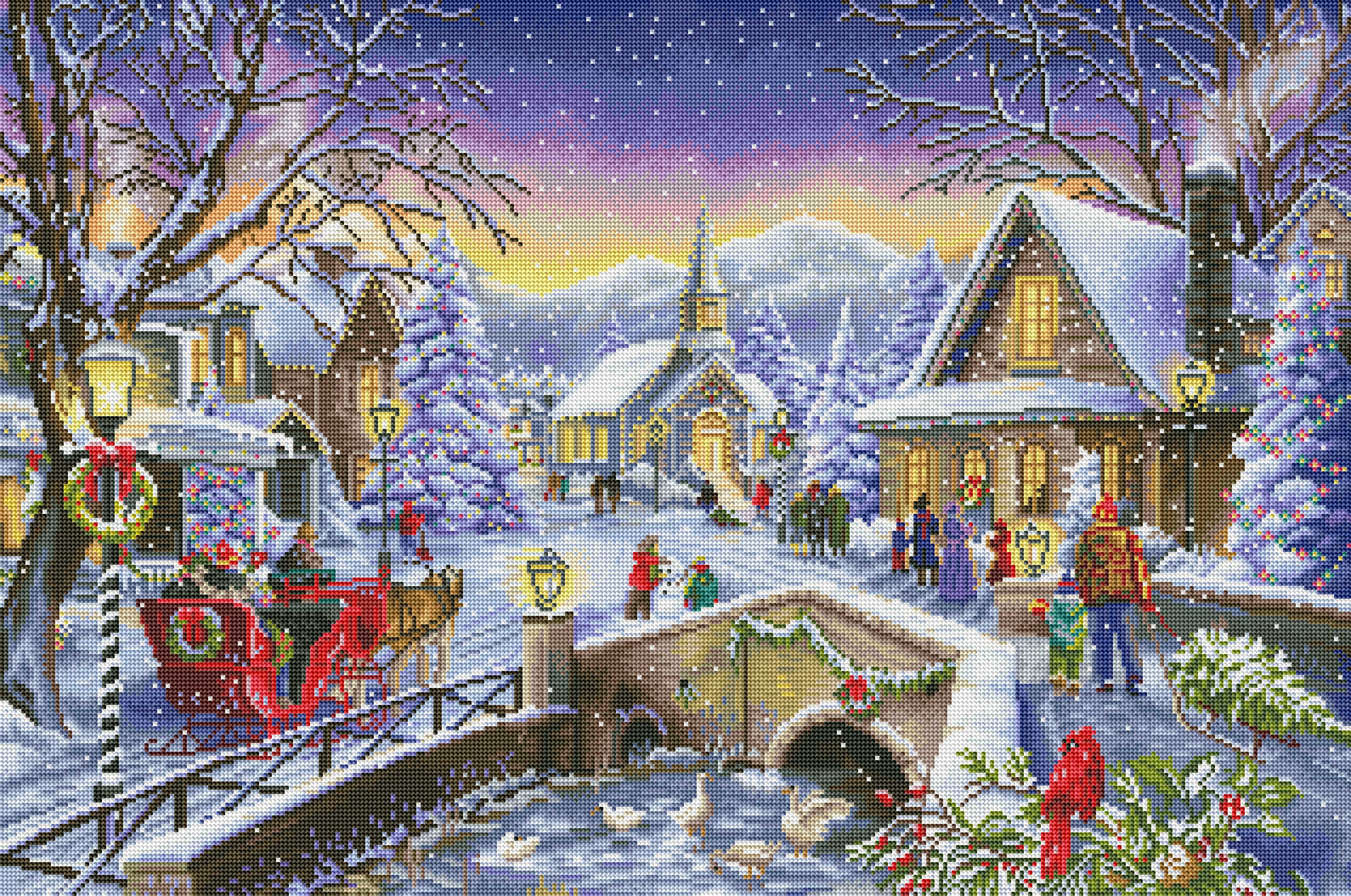 Christmas Village Glow