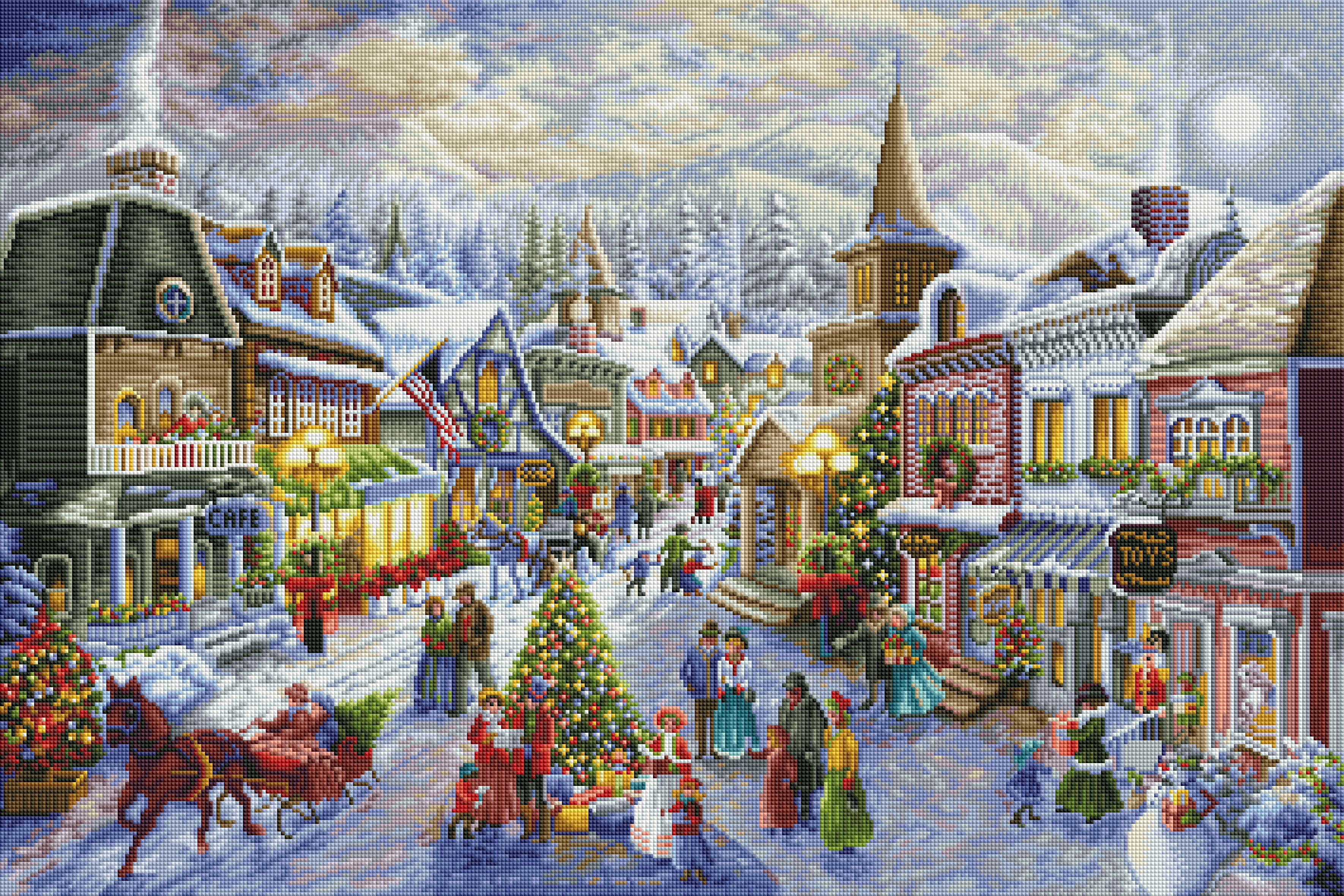 Victorian Christmas Village