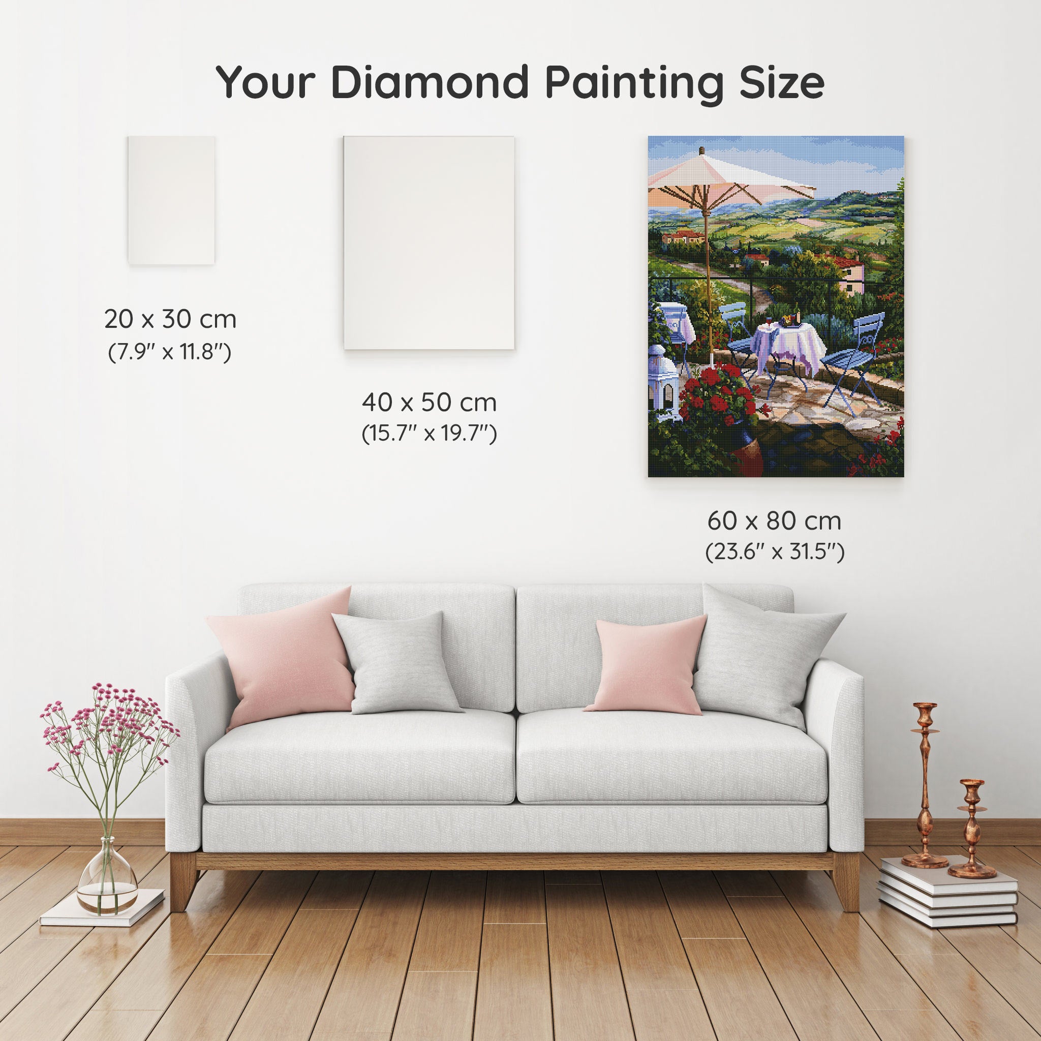 Balcony Overlooking Vineyards