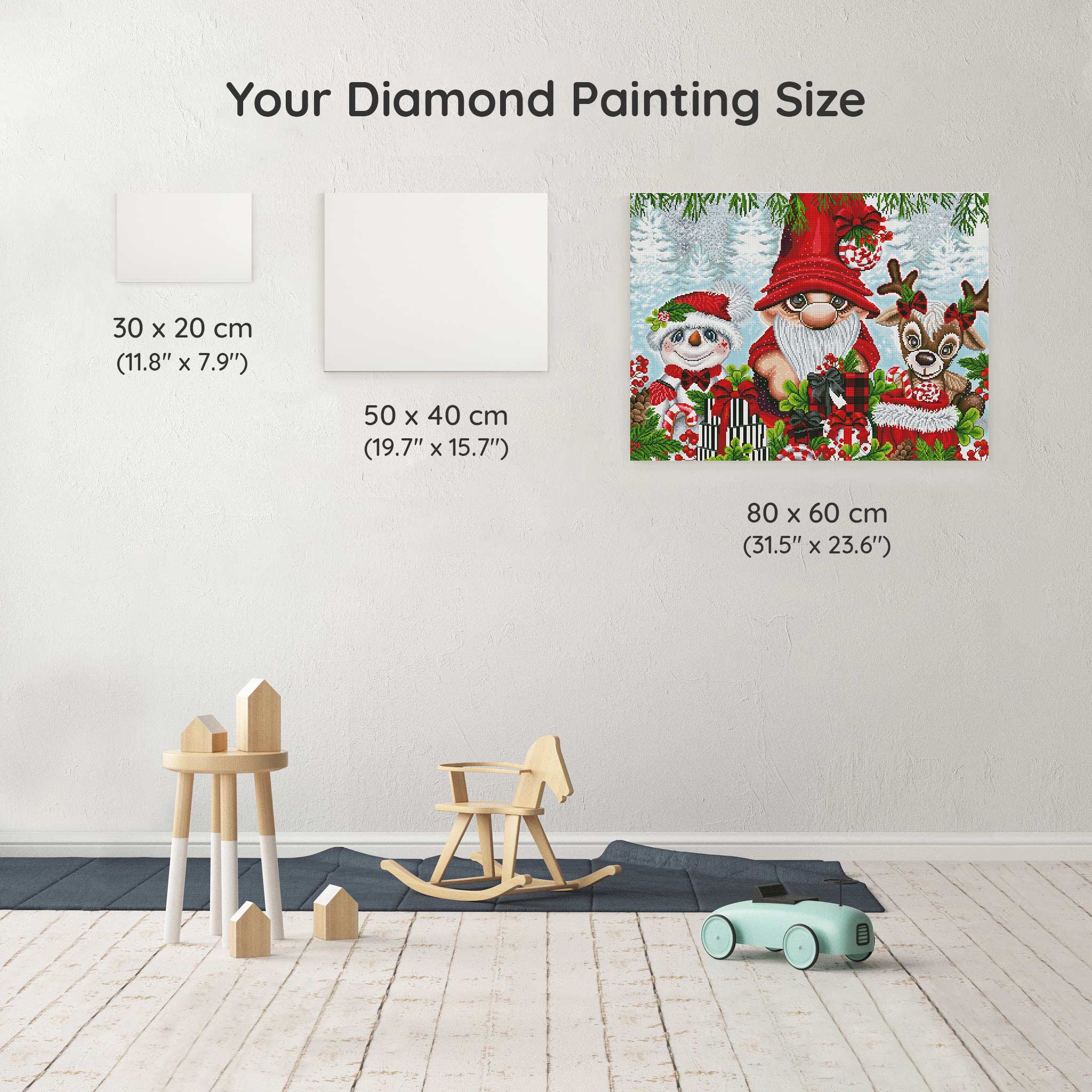 Christmas Gnome and Friends