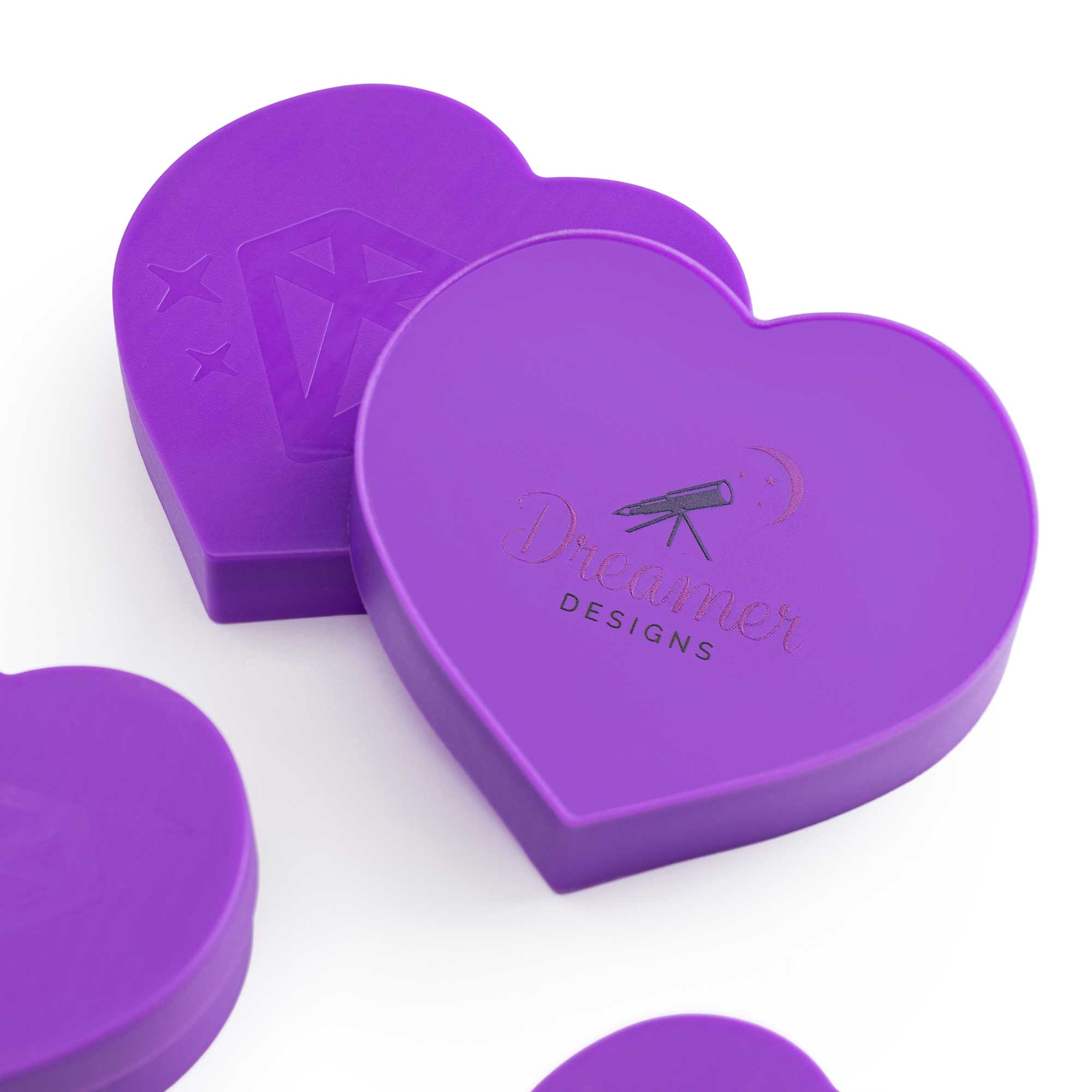 Heart Diamond Tray Set (3 Sizes)