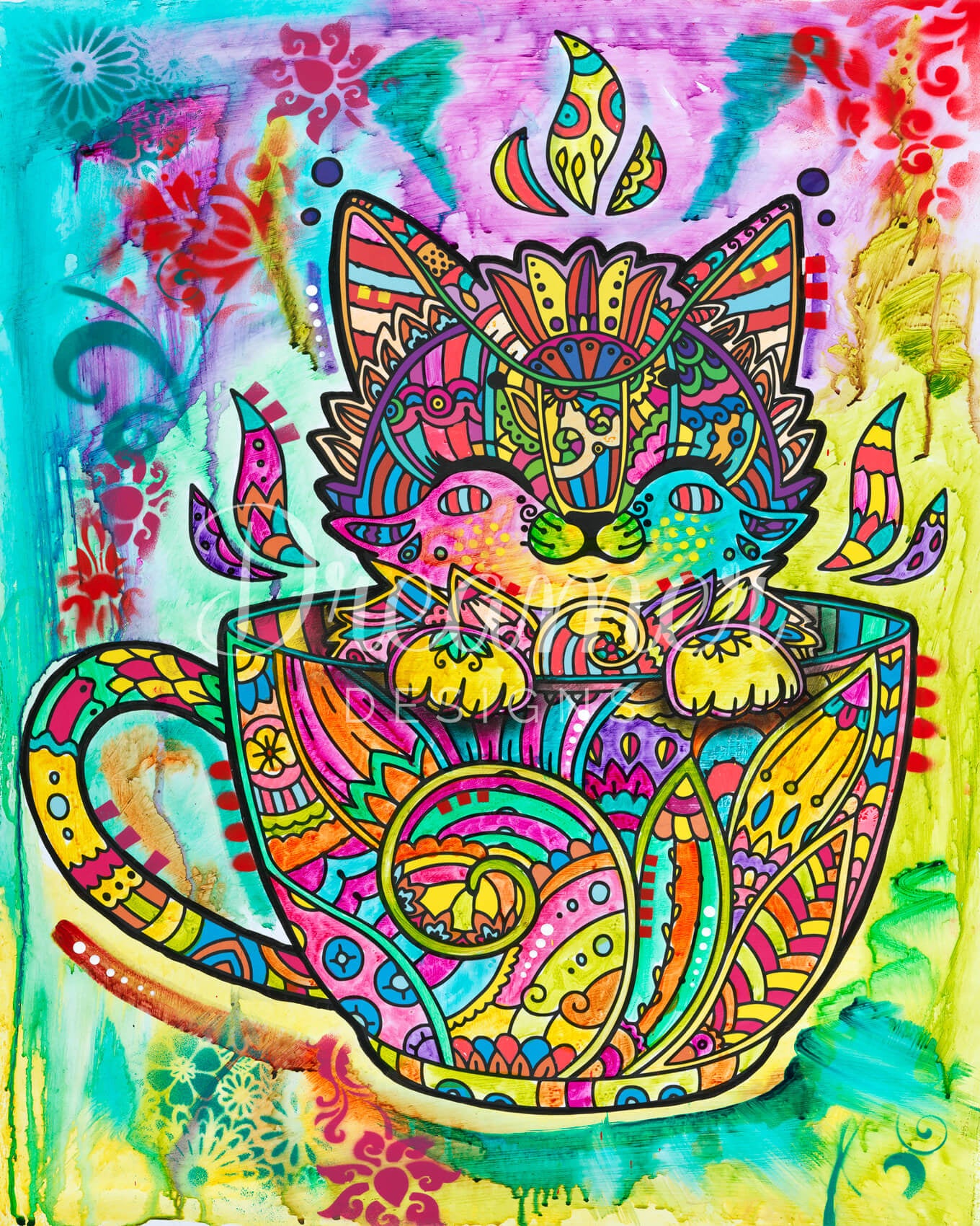 Kitten in a Mug – Dreamer Designs
