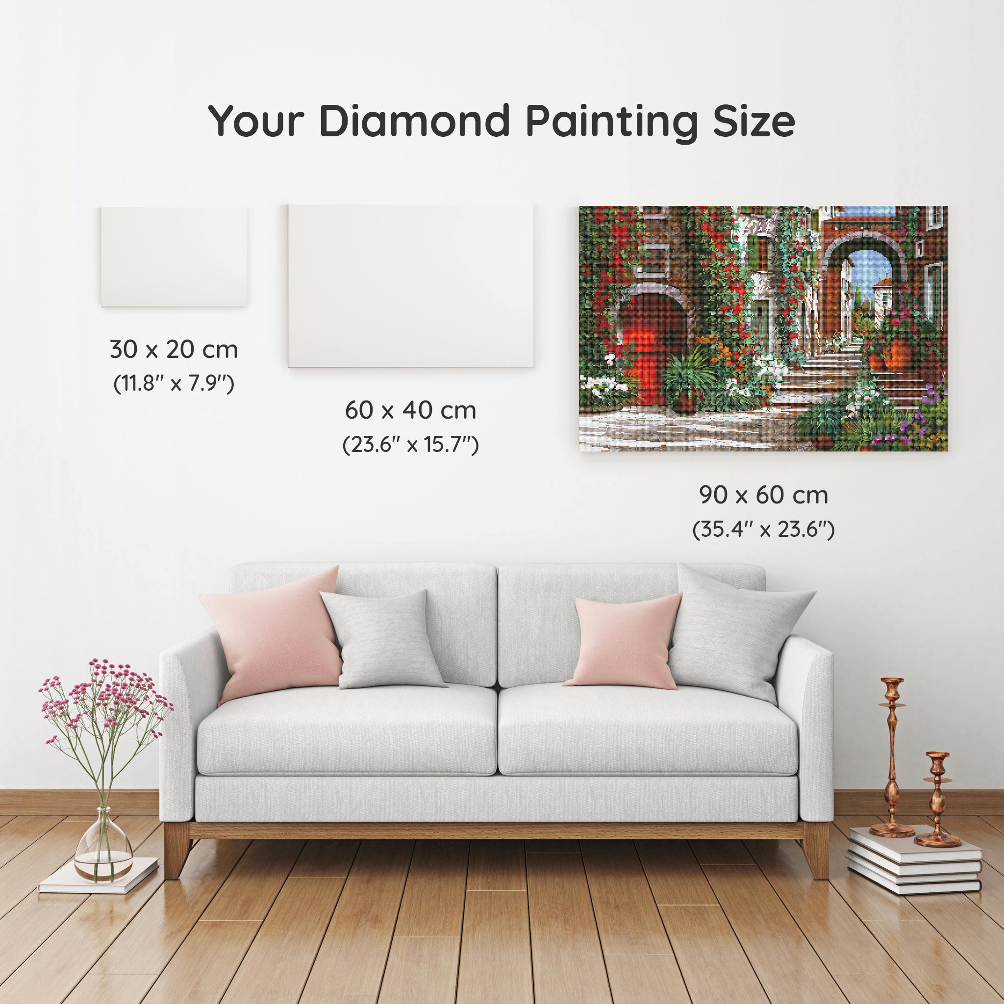 L'altra Porta Rossa Al Tramonto