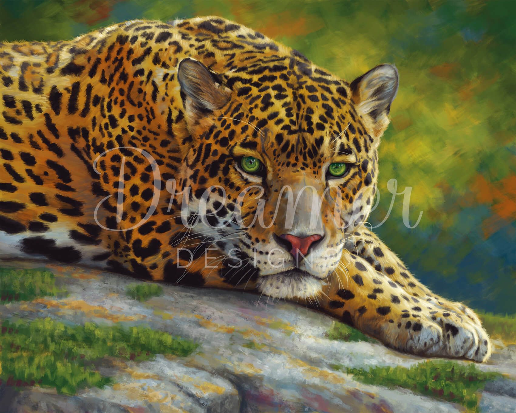 Peaceful Jaguar