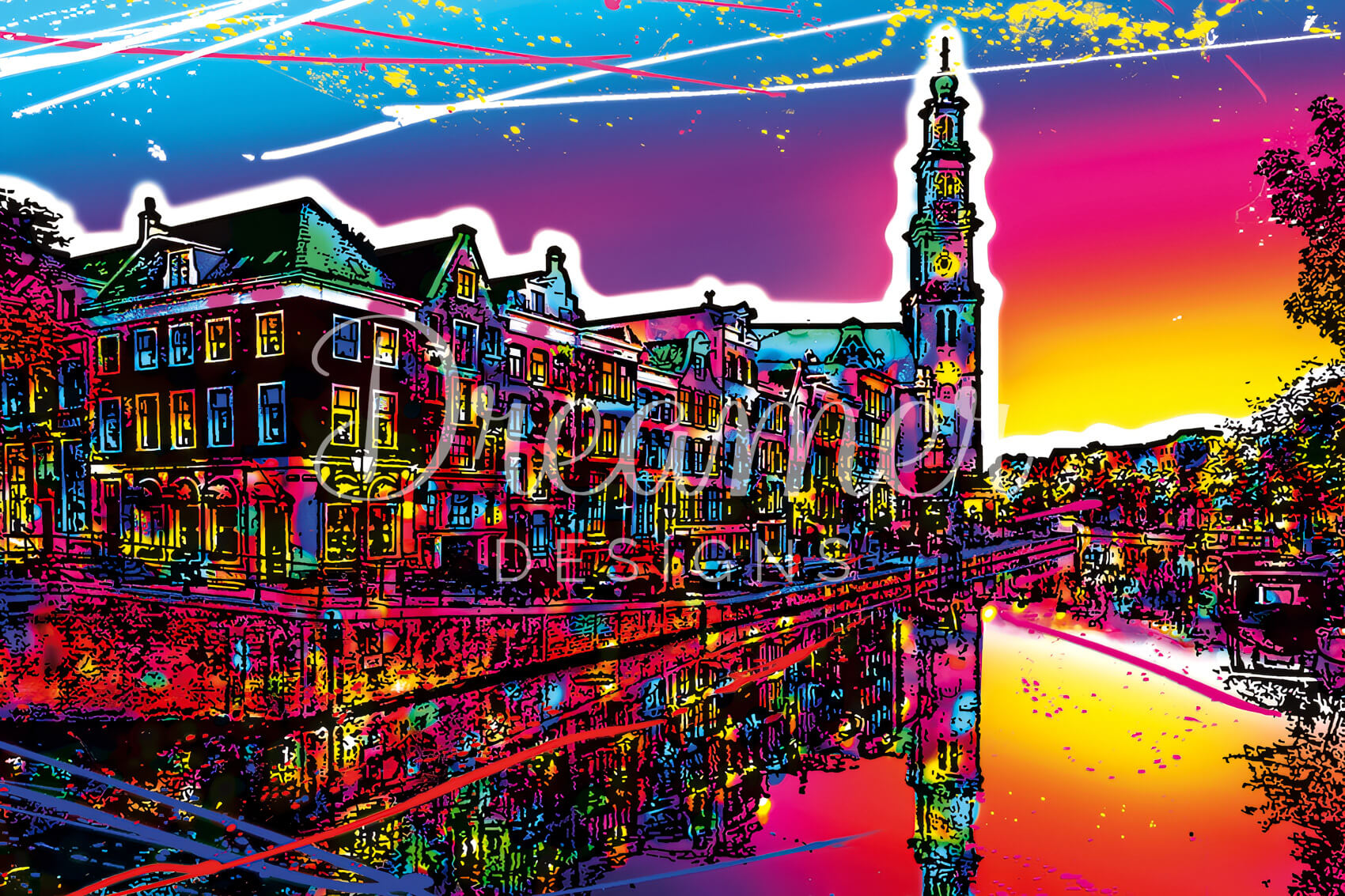 Colorful Amsterdam