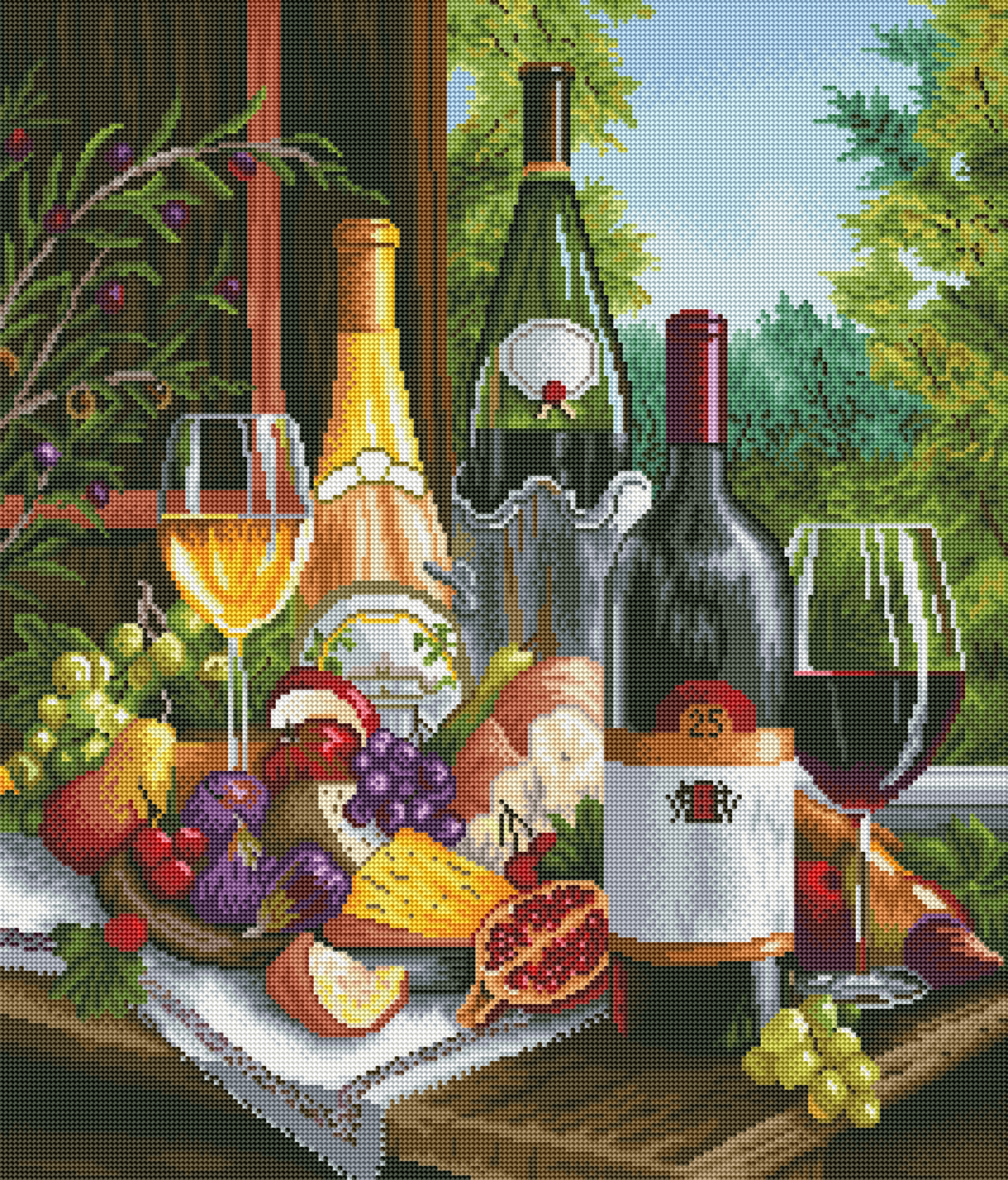 Still Life With Wines