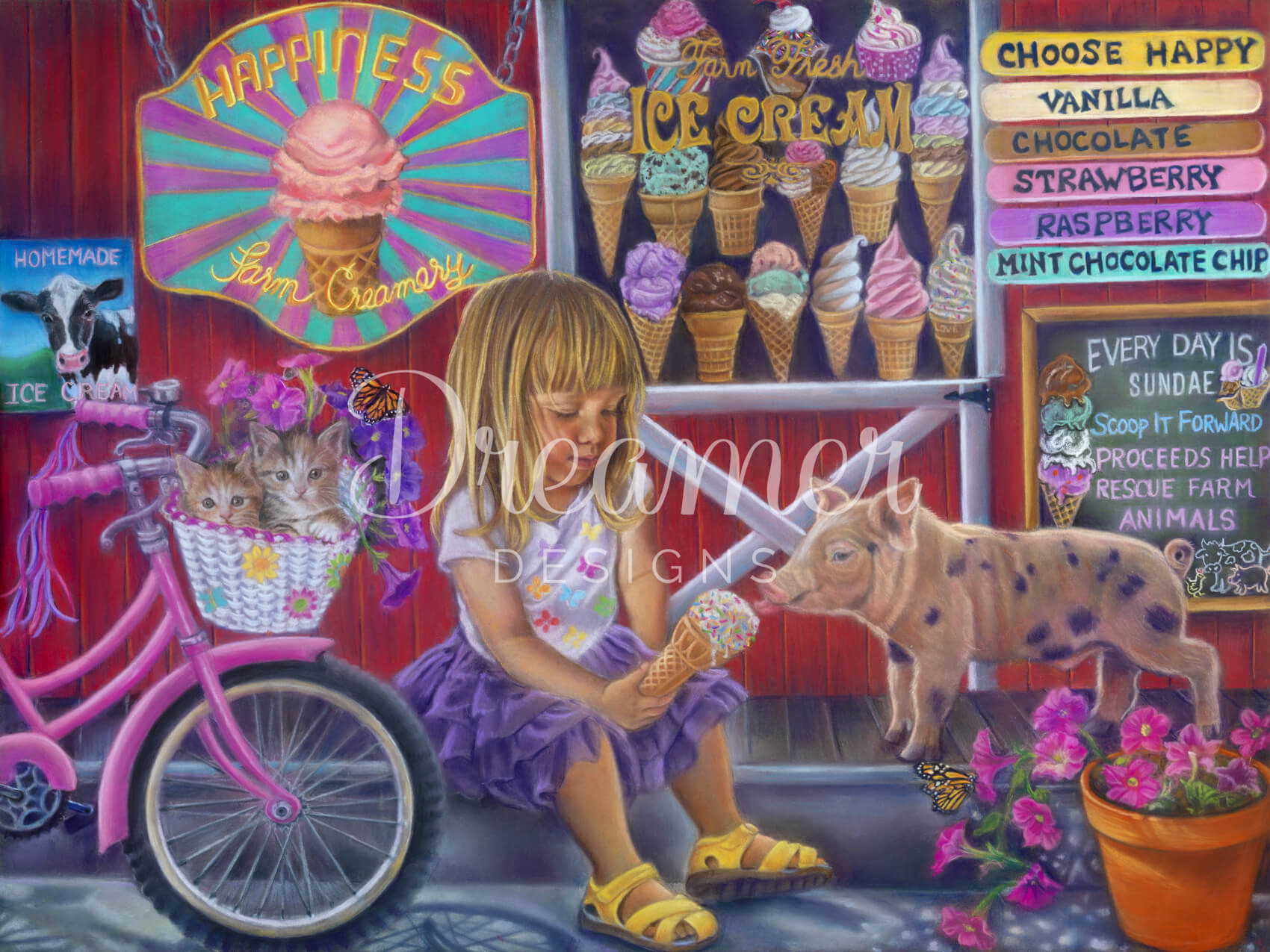 Happiness Ice Cream Shop