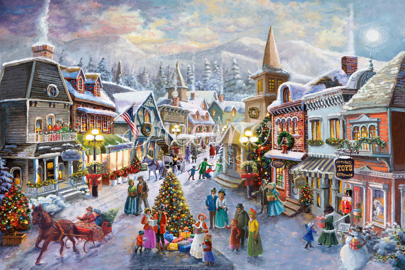 Victorian Christmas Village