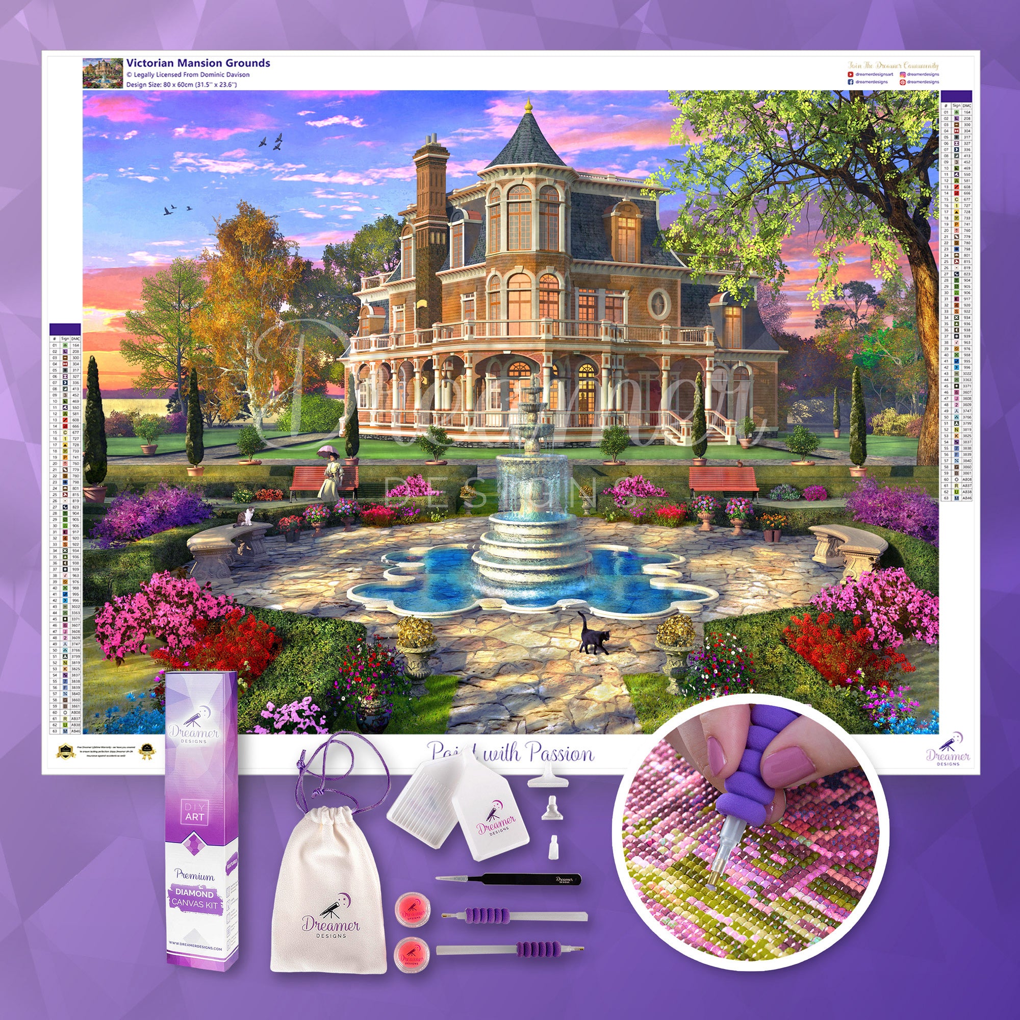 Victorian Mansion Grounds