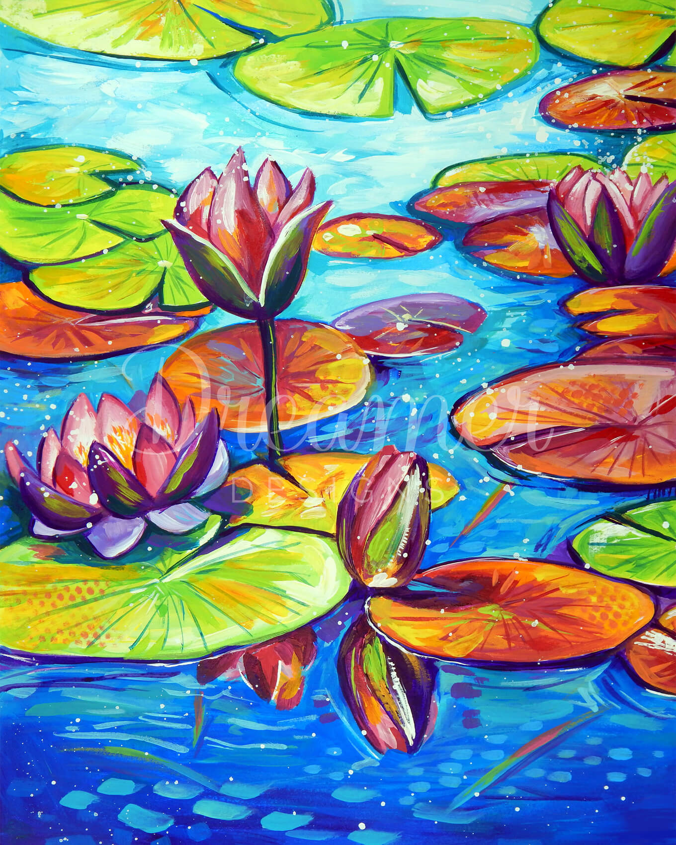 Waterlilies of Summer