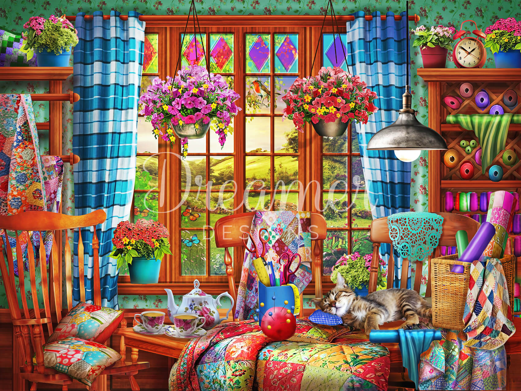 Ye Old Stitching Room – Dreamer Designs