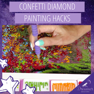Confetti Diamond Painting Hacks