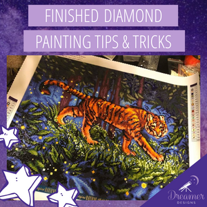 Finished Diamond Painting Tips and Tricks