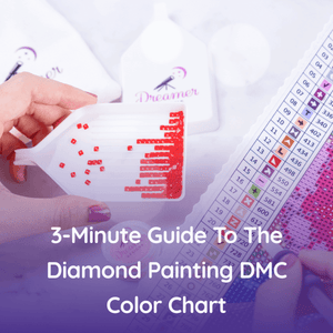 Diamond painting DMC color chart