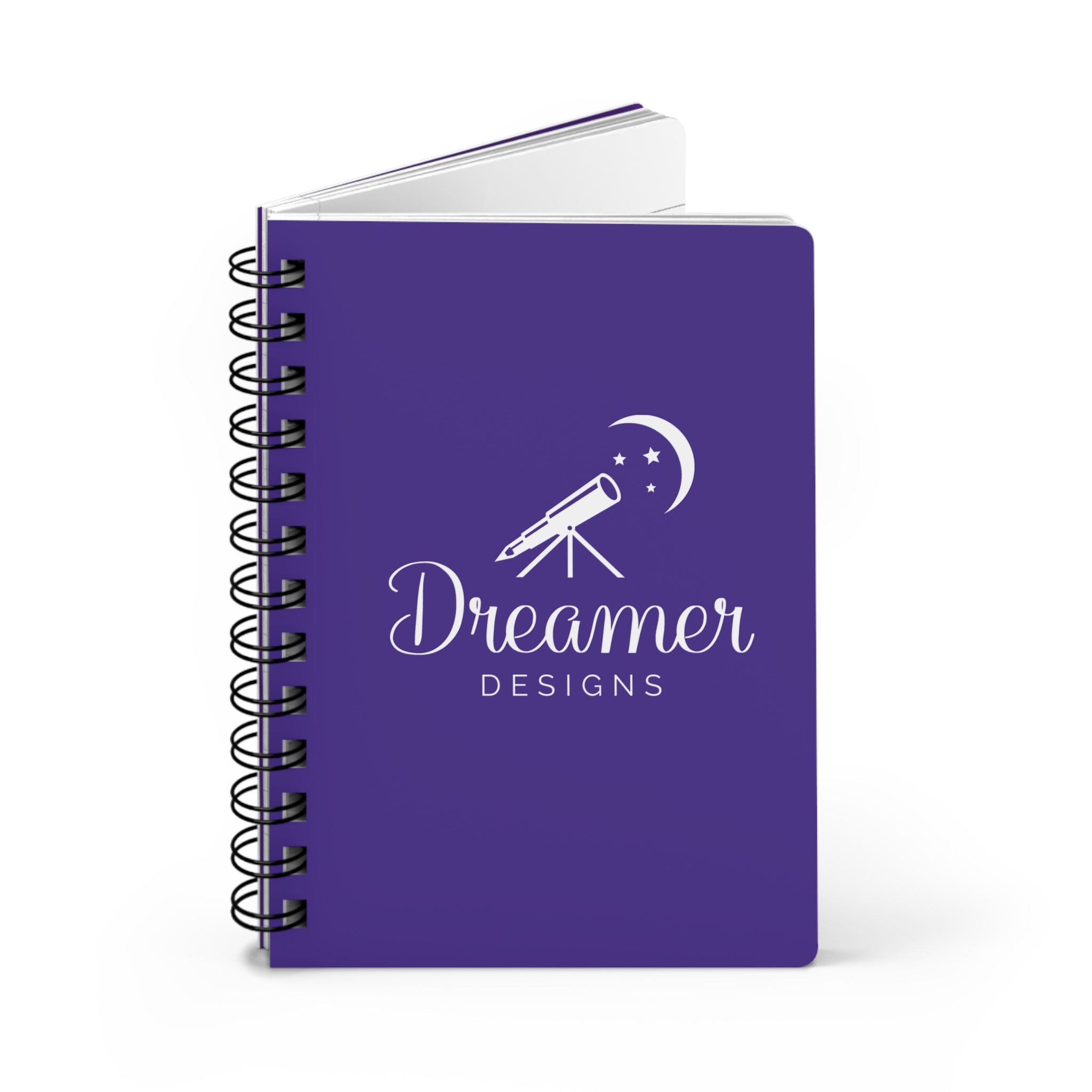 Dreamer Designs Spiral Journal – Write Your Dreams in Color