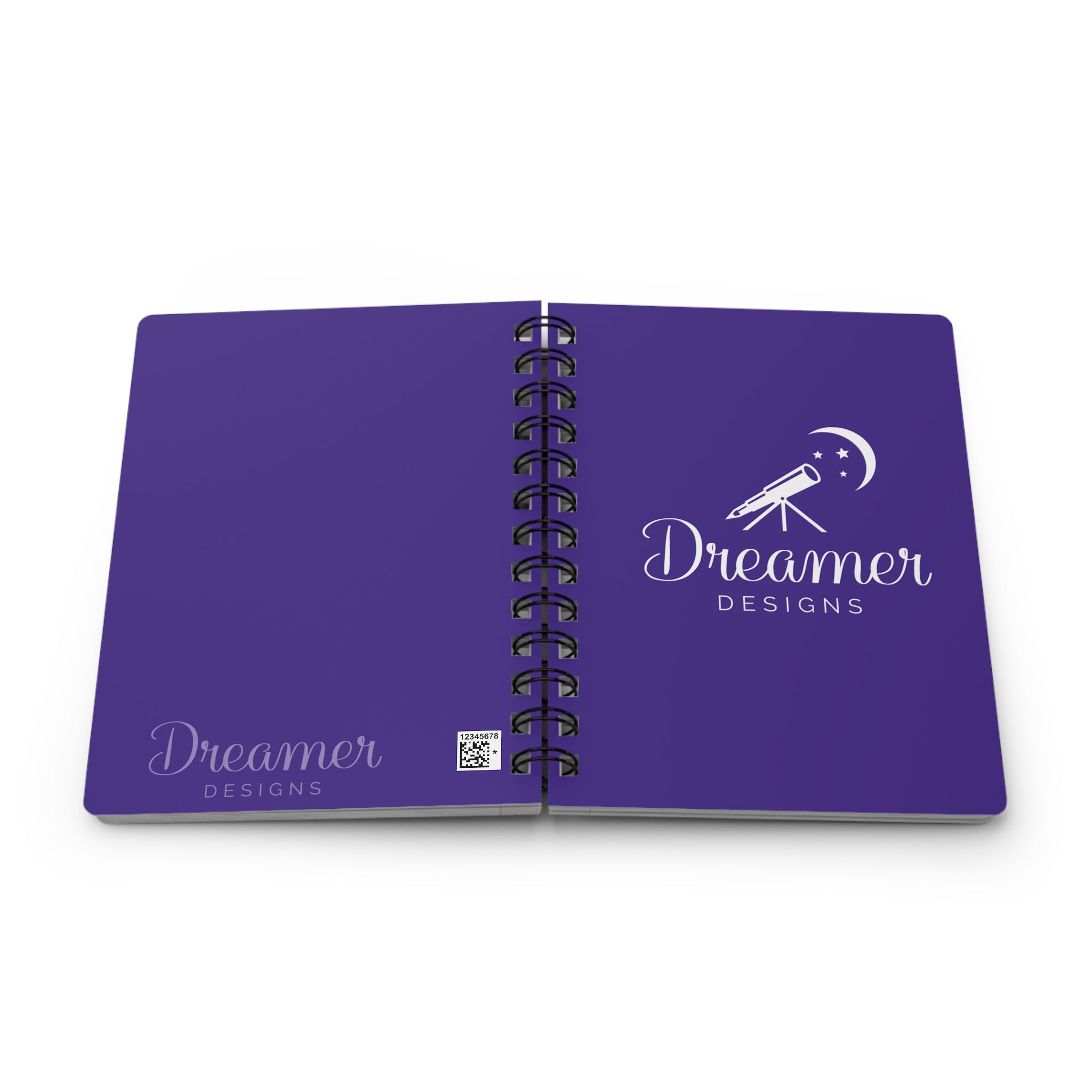 Dreamer Designs Spiral Journal – Write Your Dreams in Color