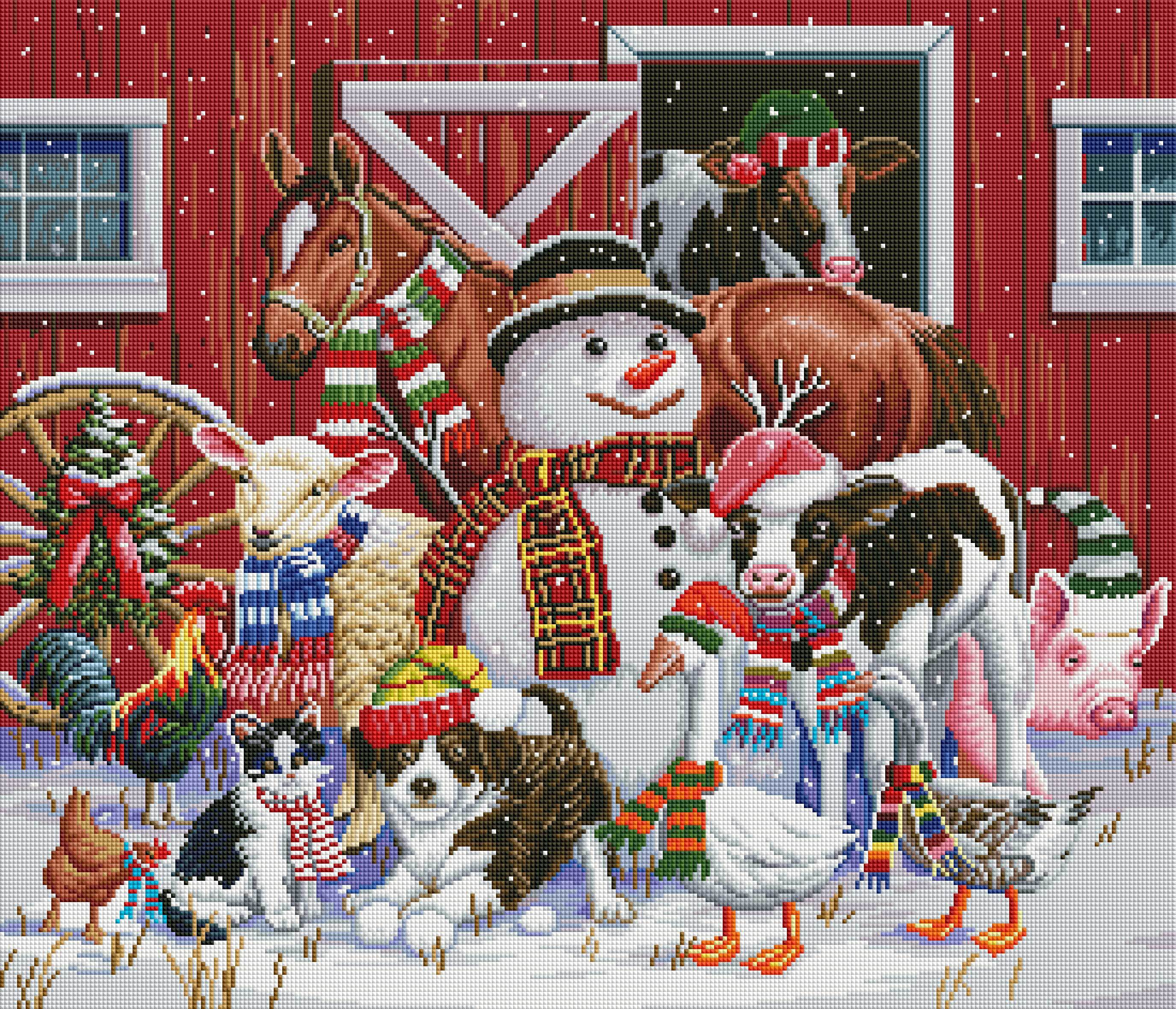 その他 Dreamer DESIGNS Festive Barnyard Festive Barnyard