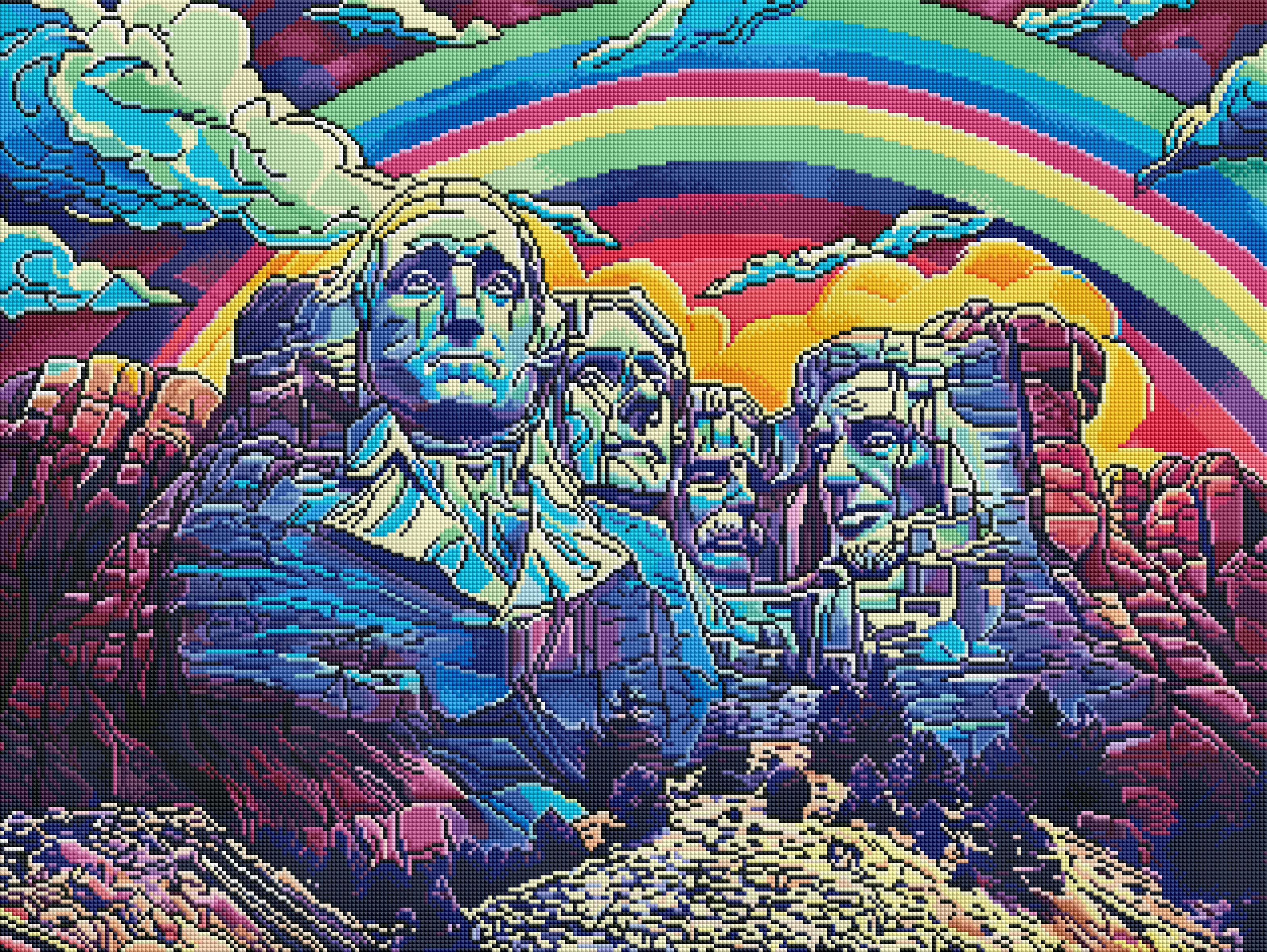 Rainbow Rushmore