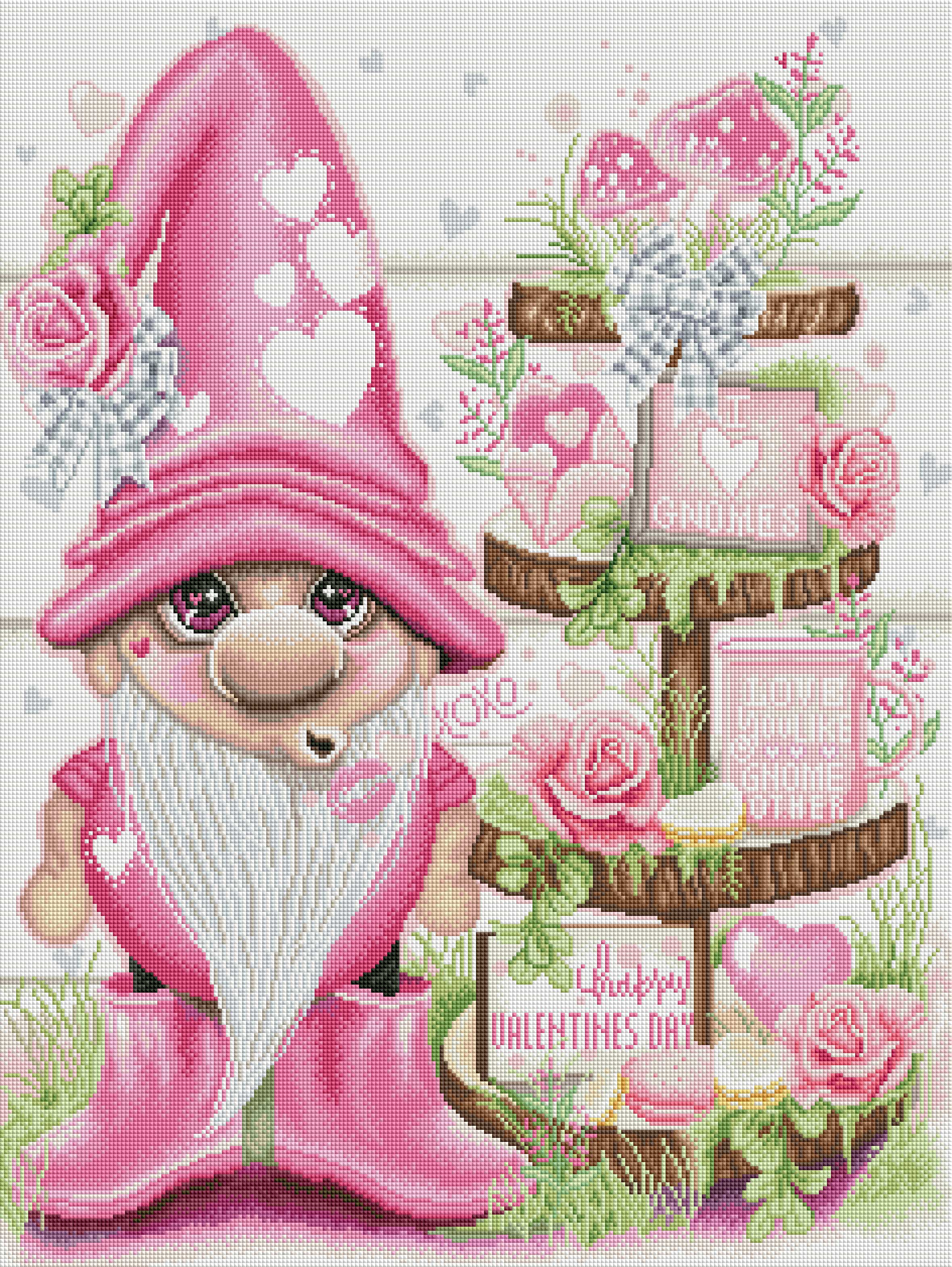 Pink Valentine Lil Gnomez