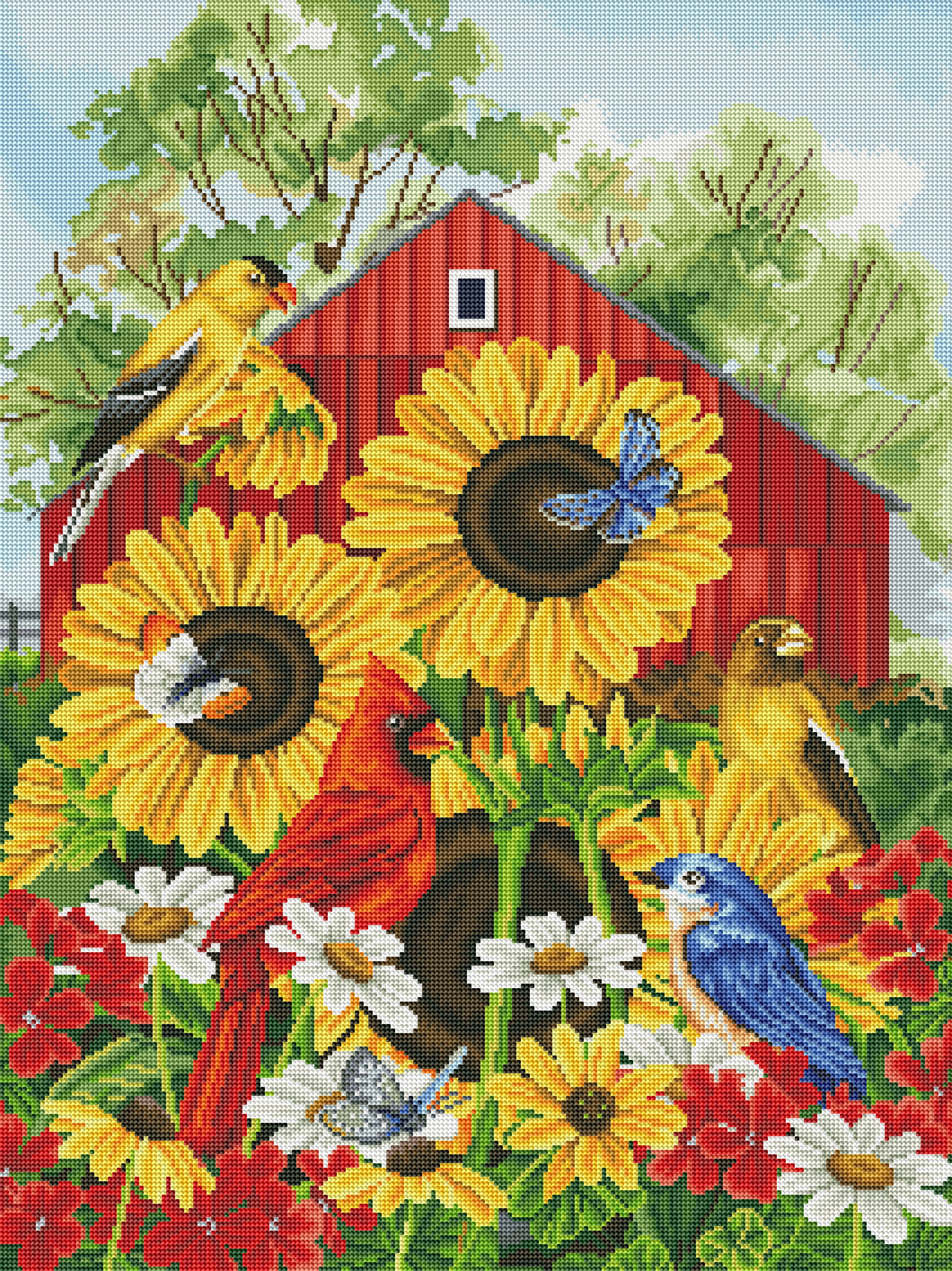 Sunflower Barn