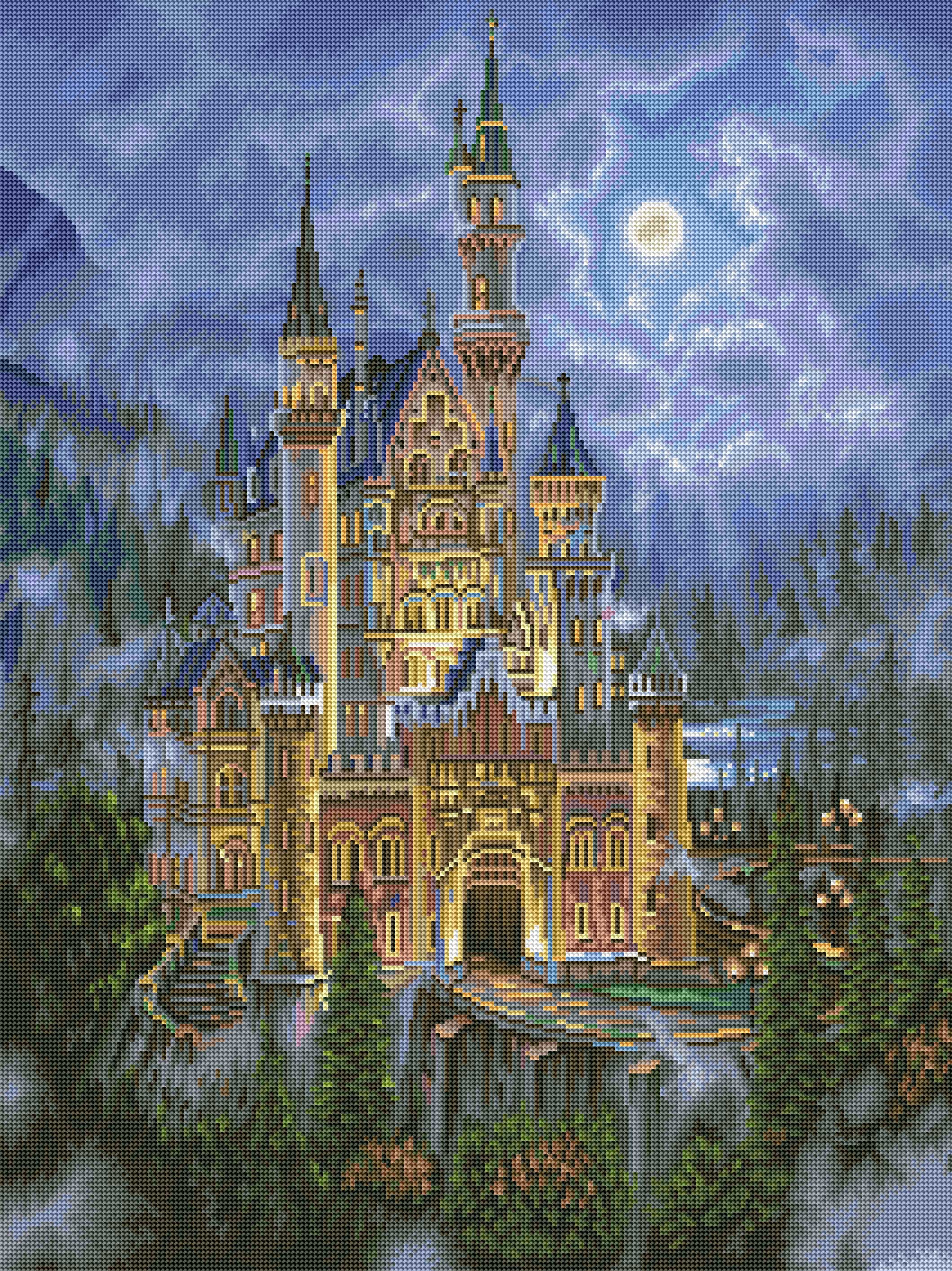 Moonlit Castle