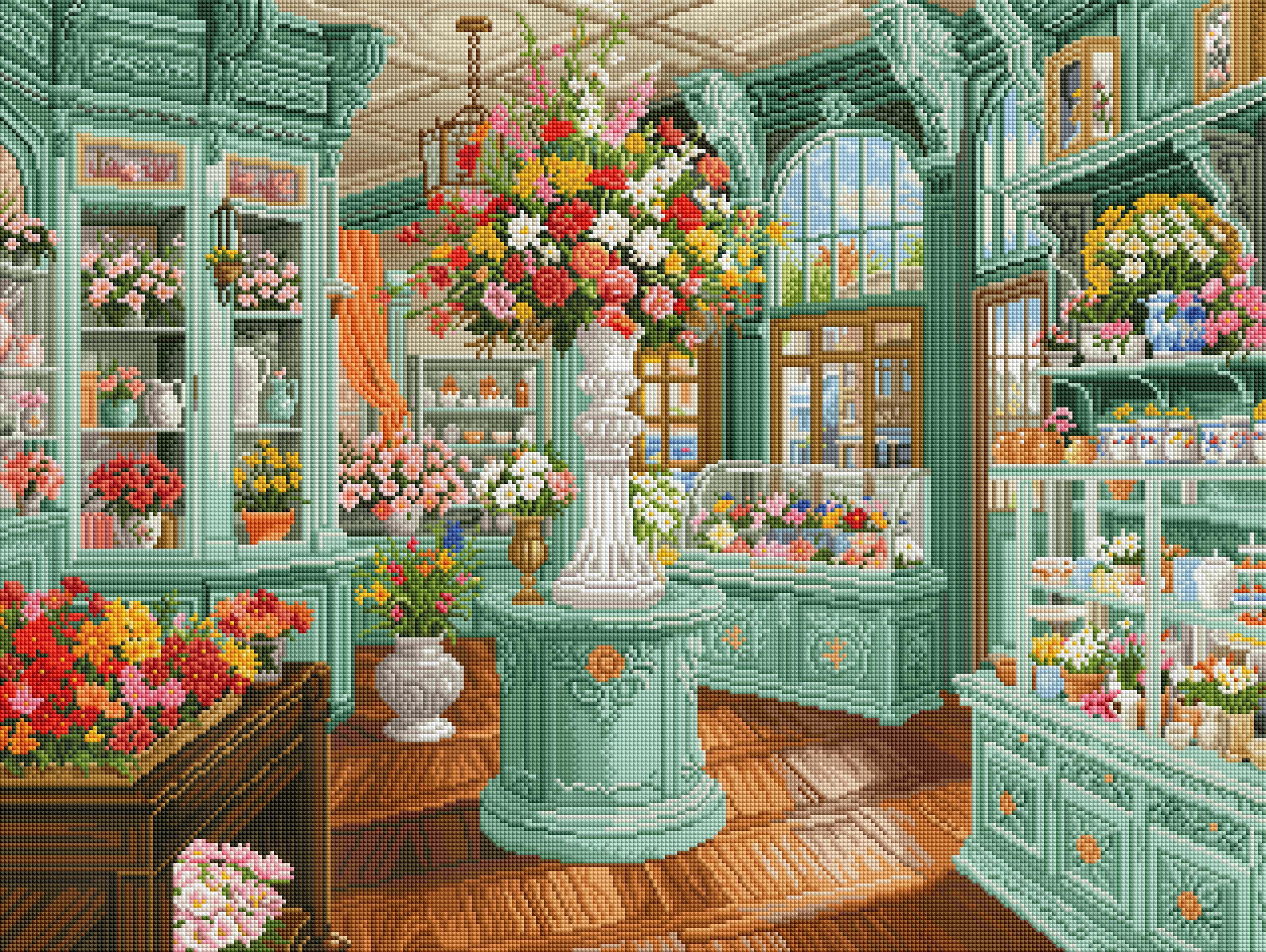 In the Flower Shop