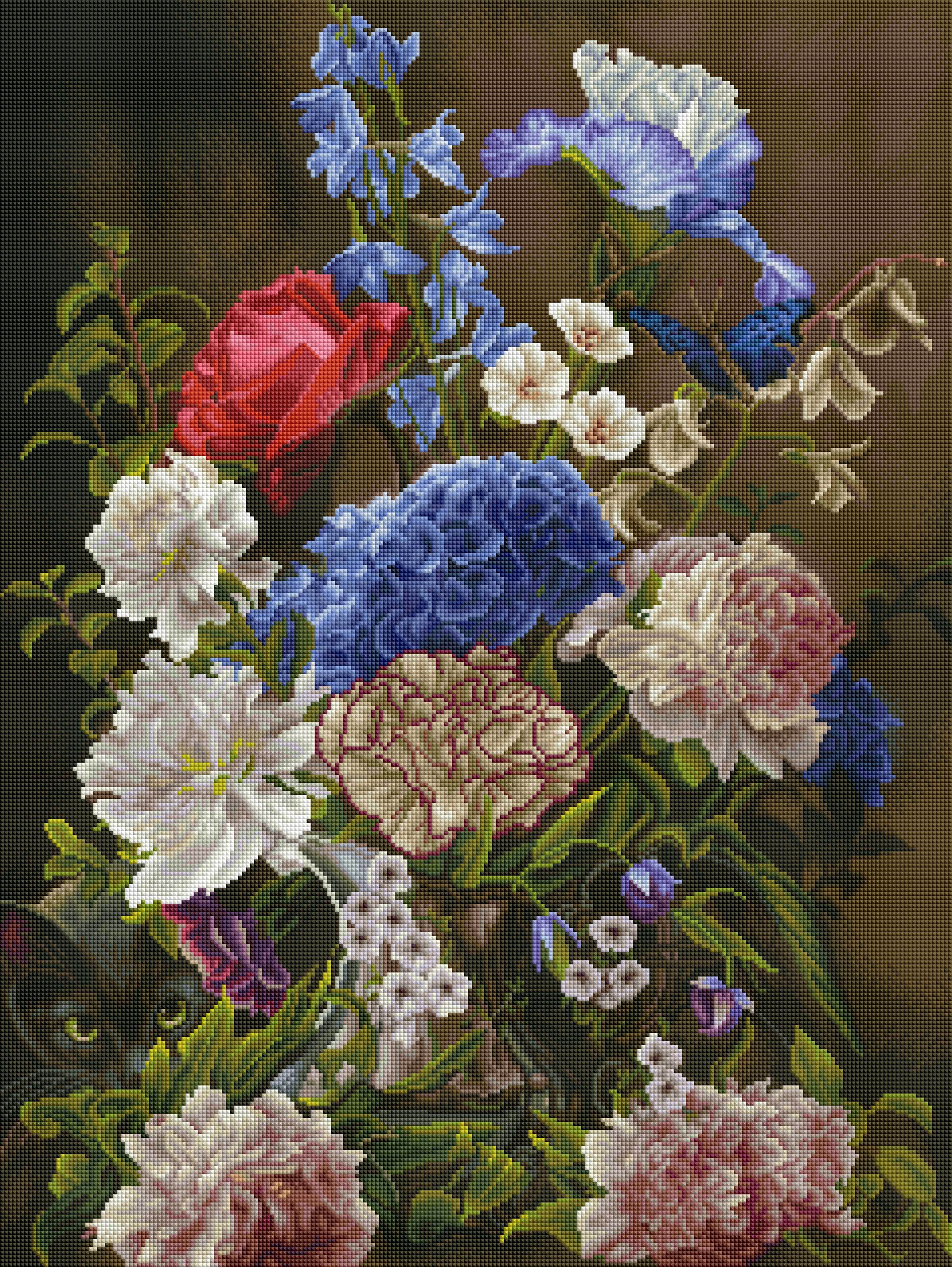 Bouquet in Blue