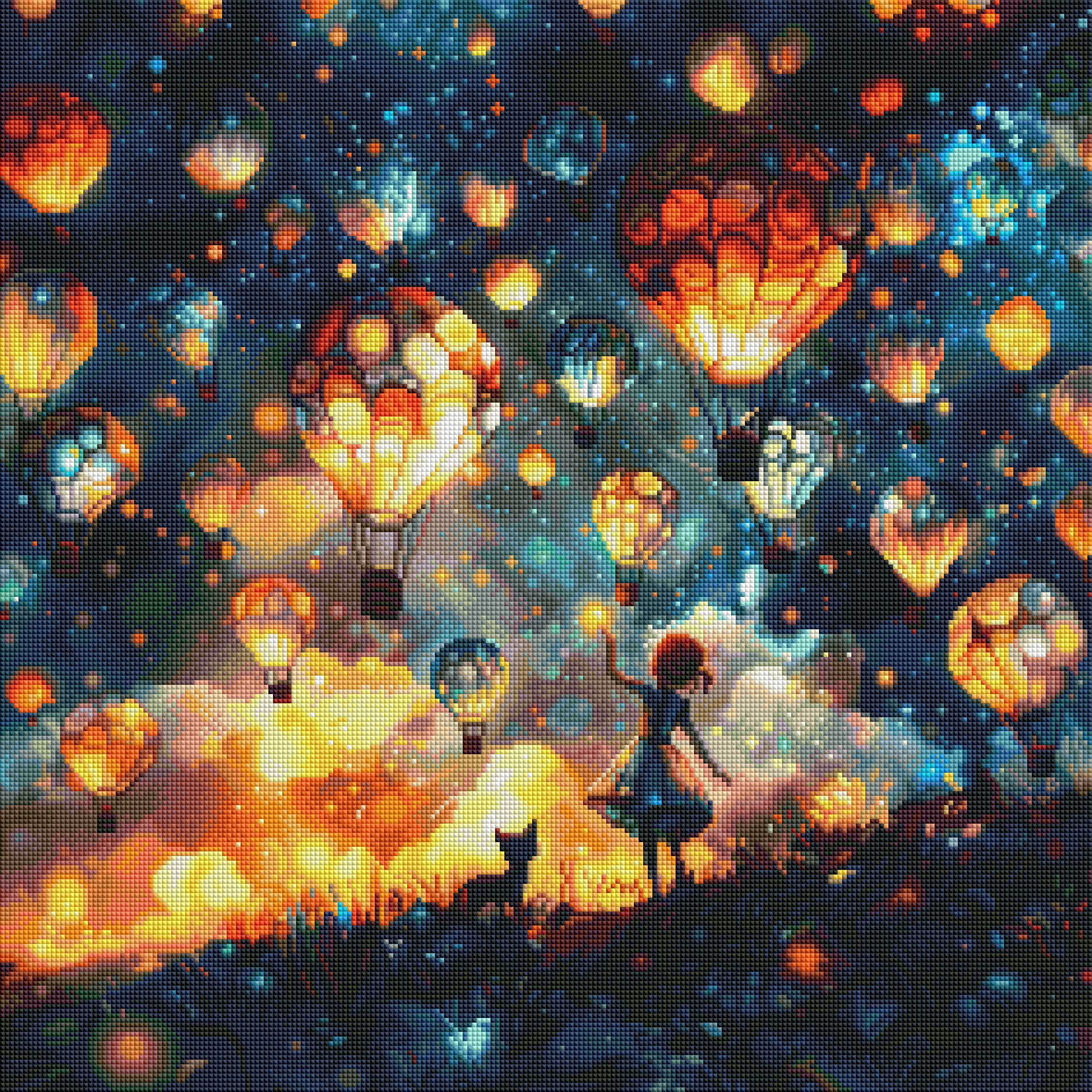 Girl at Balloon Festival