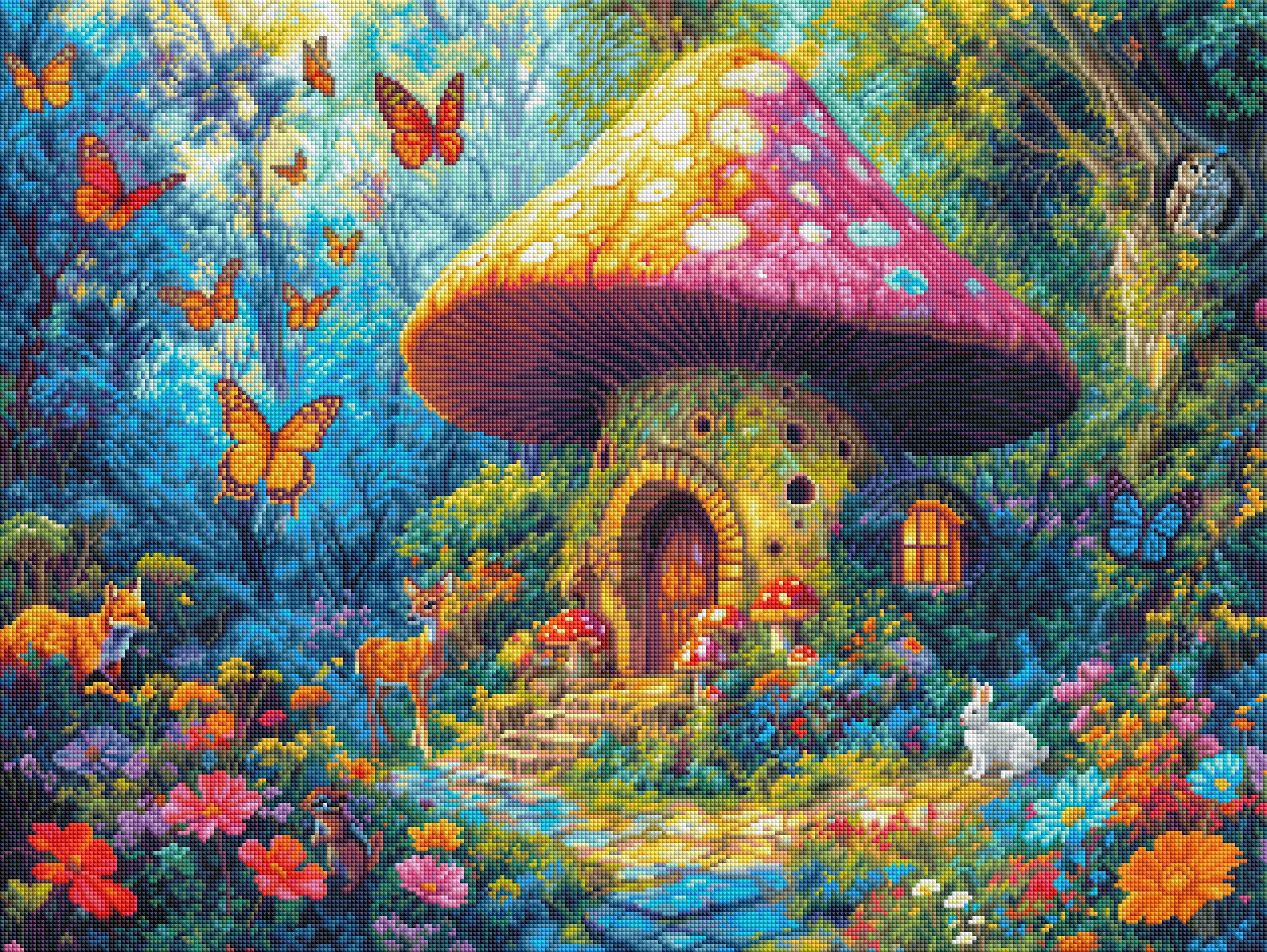 Mushroom House at Fantasy Forest