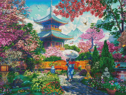 Pagoda in Bloom