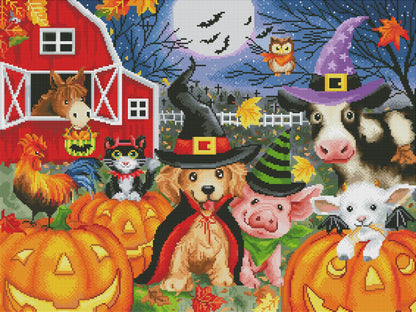 Halloween Farm Animals