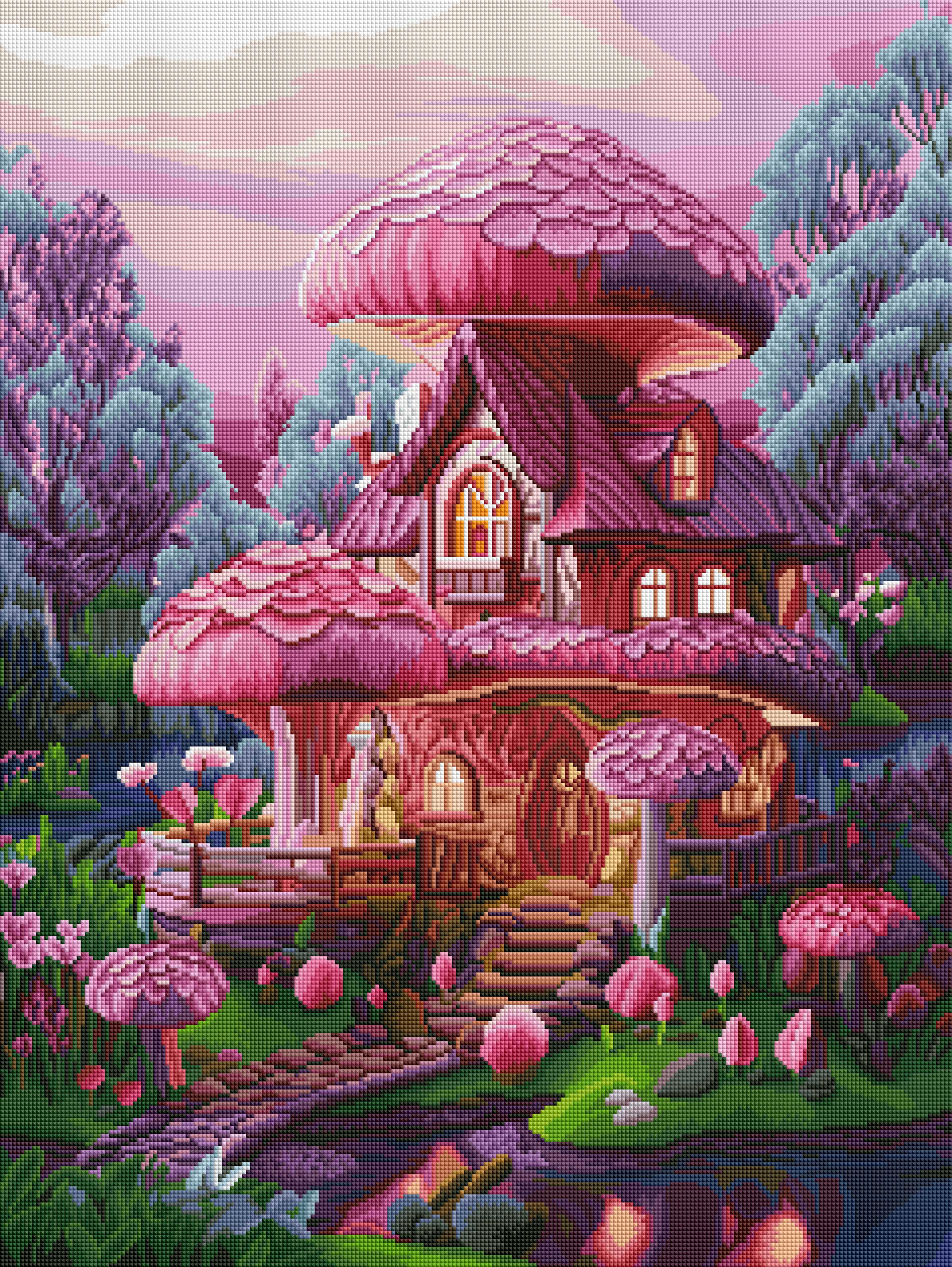 Pink Mushroom Cottage