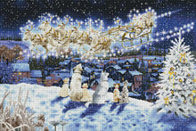 Dogs Watching Santa