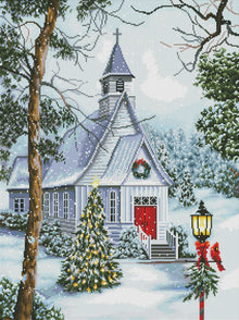 Church in Snow