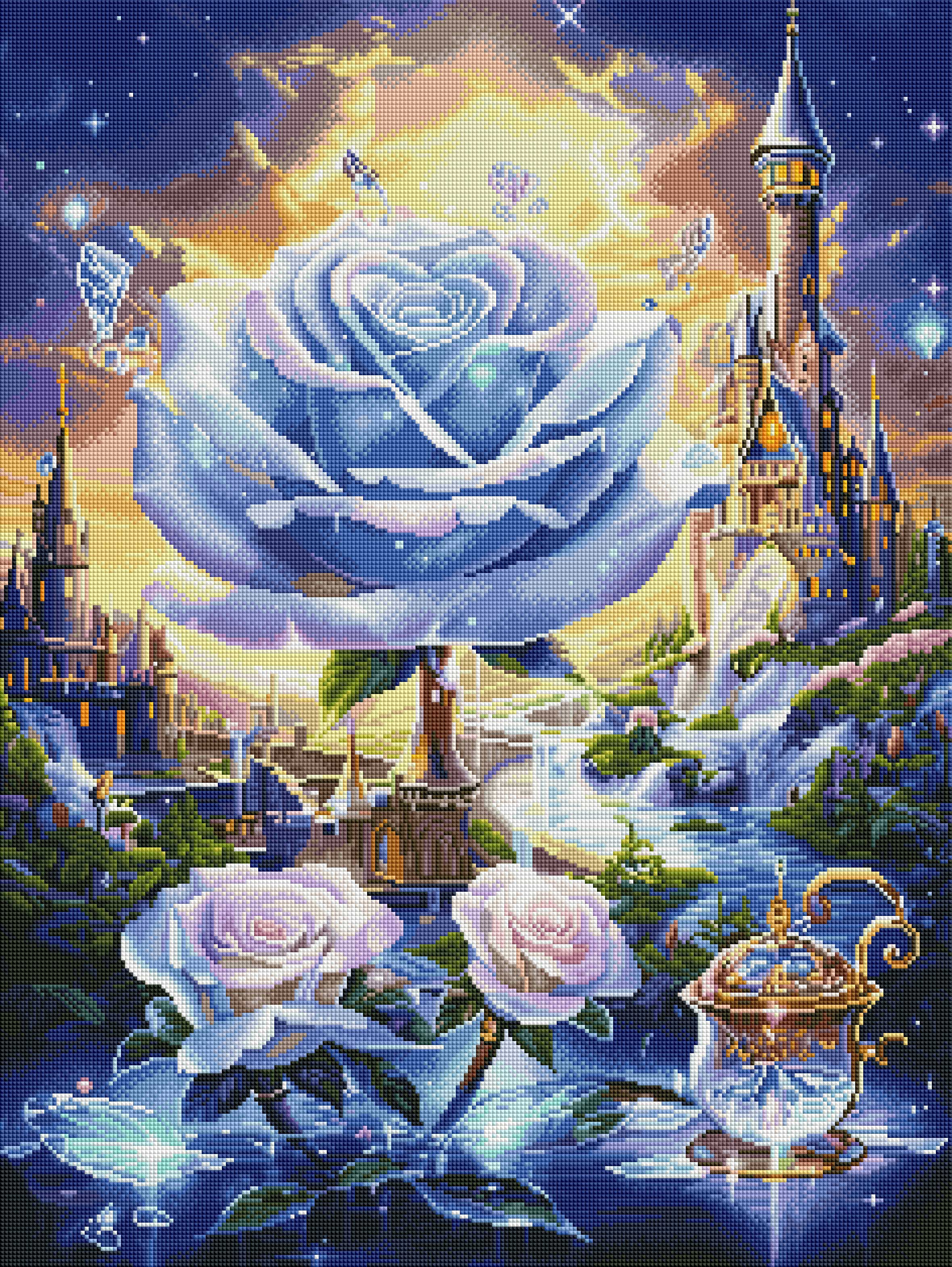 Mystical Blue Rose