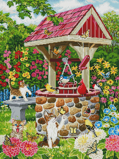 Backyard Wishing Well