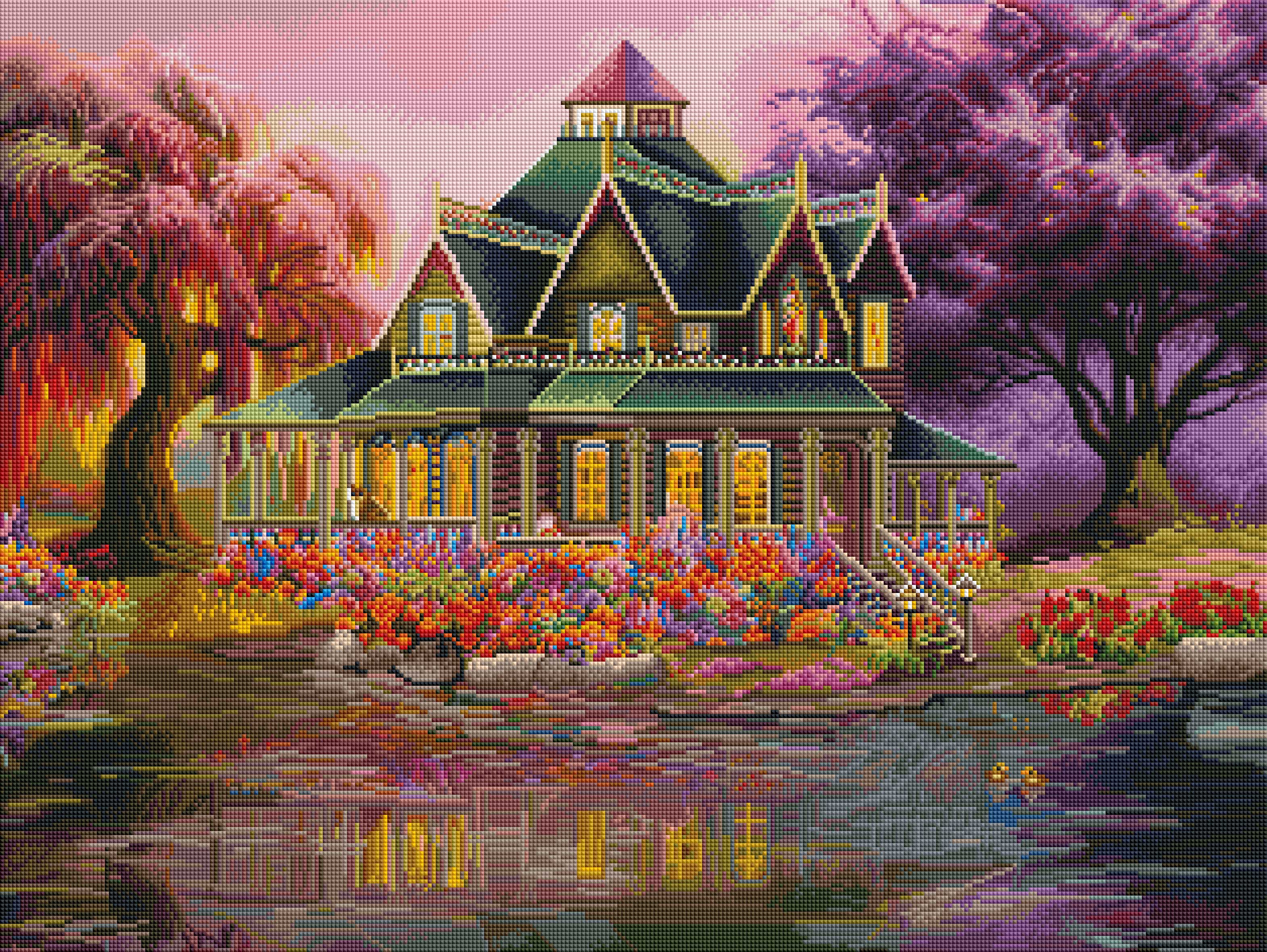 A791-Lake-House---80-x-60cm.